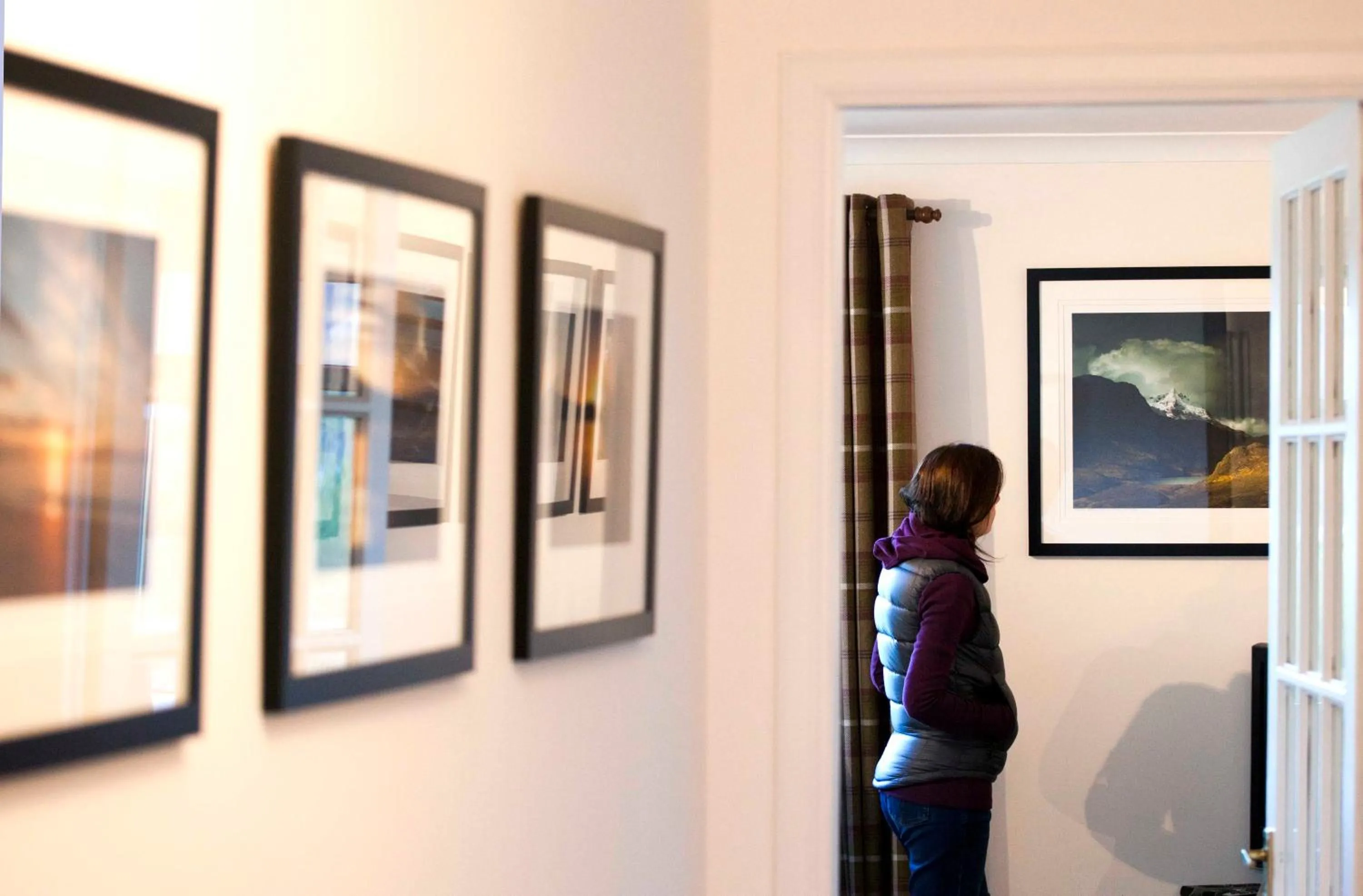 Living room in The Corries B&B