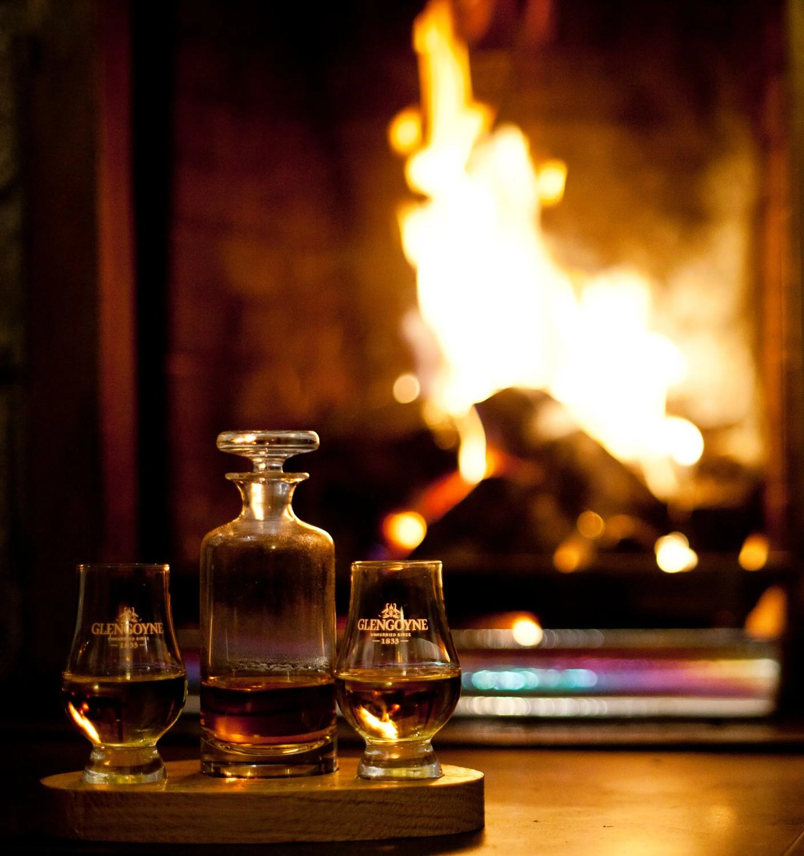 Living room in The Corries B&B