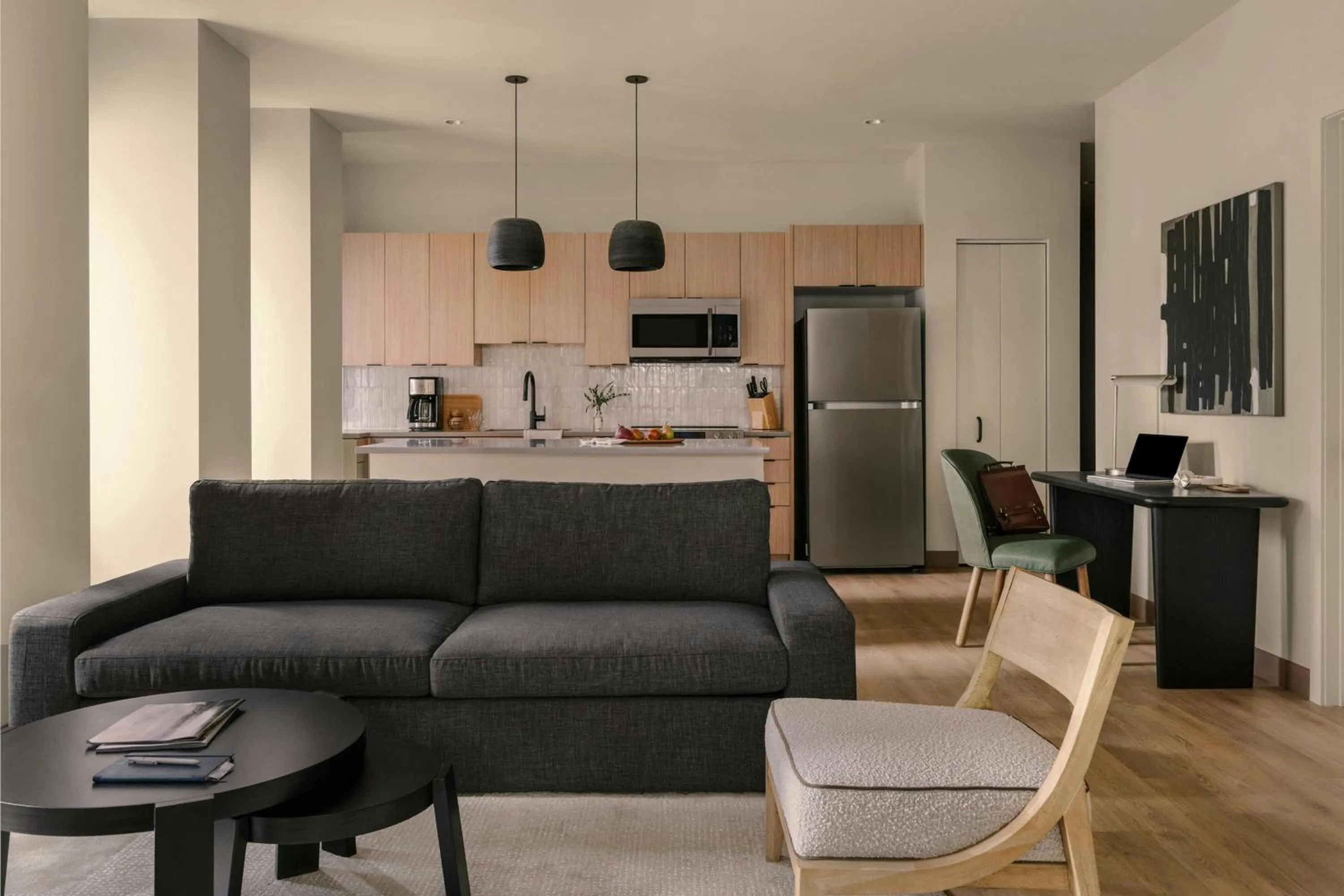 Living room in Sonder by Marriott Bonvoy Onterie Apartments Magnificent Mile