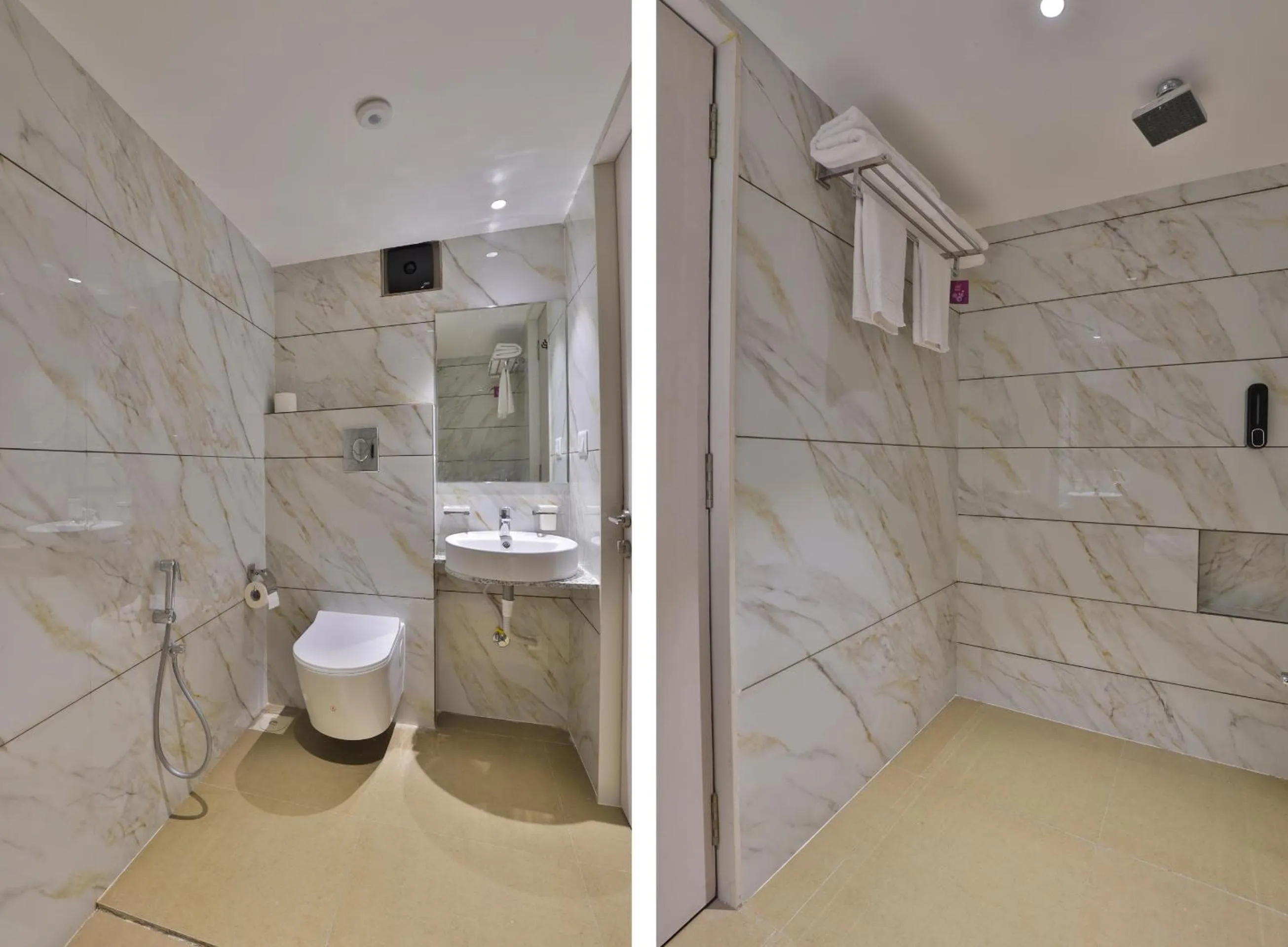 Shower in Hotel Bawa Inn