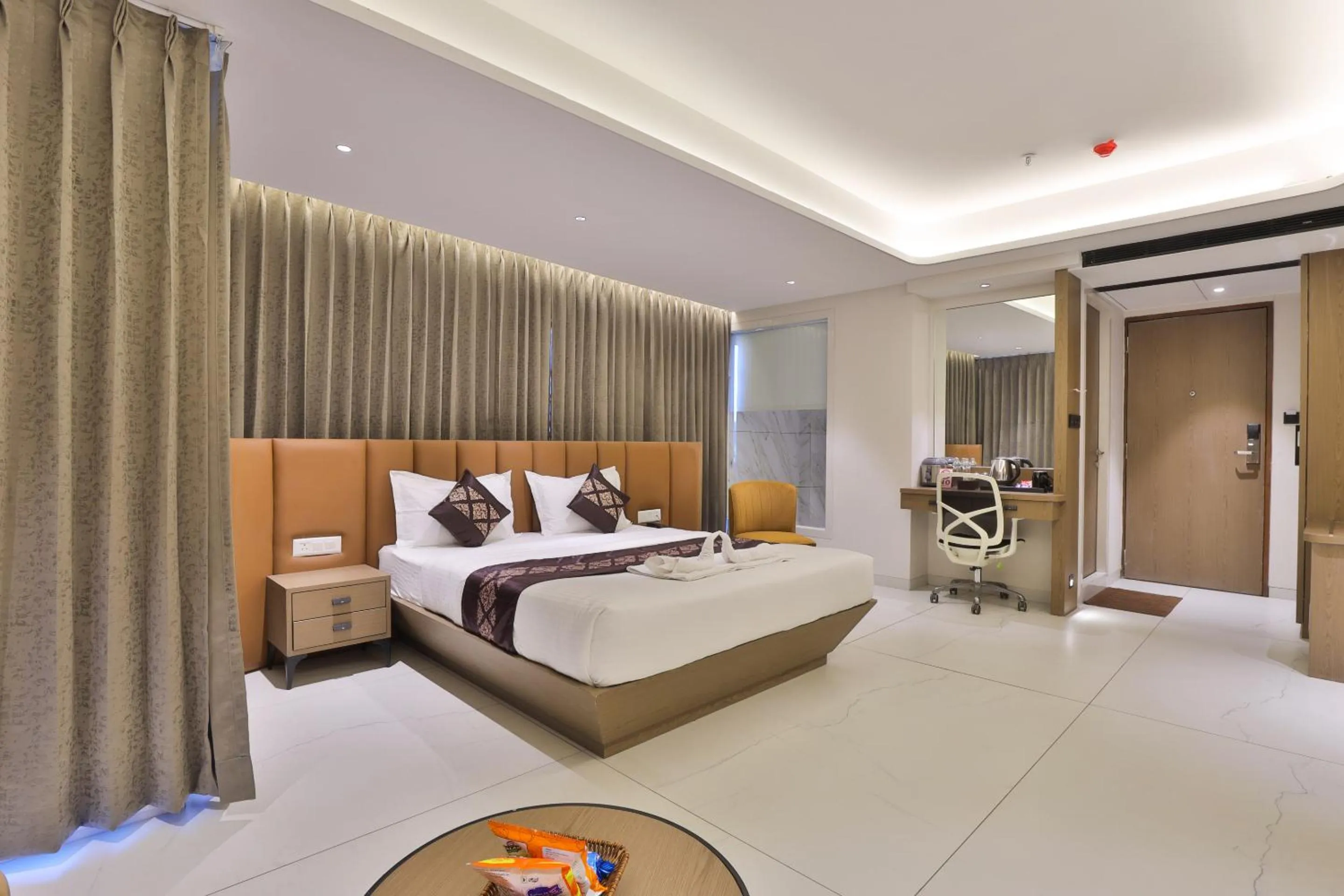 Bed in Hotel Bawa Inn