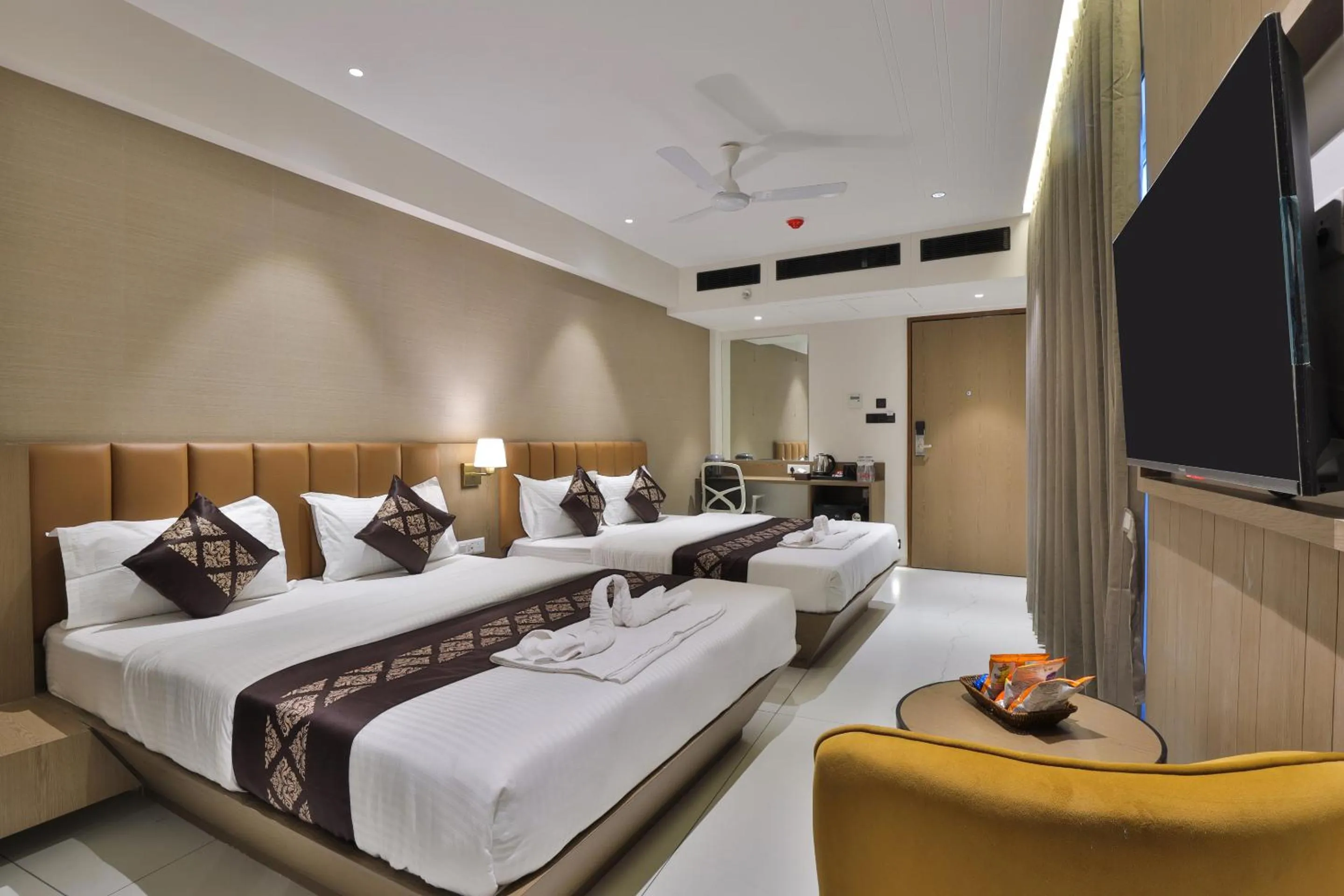 Bed in Hotel Bawa Inn