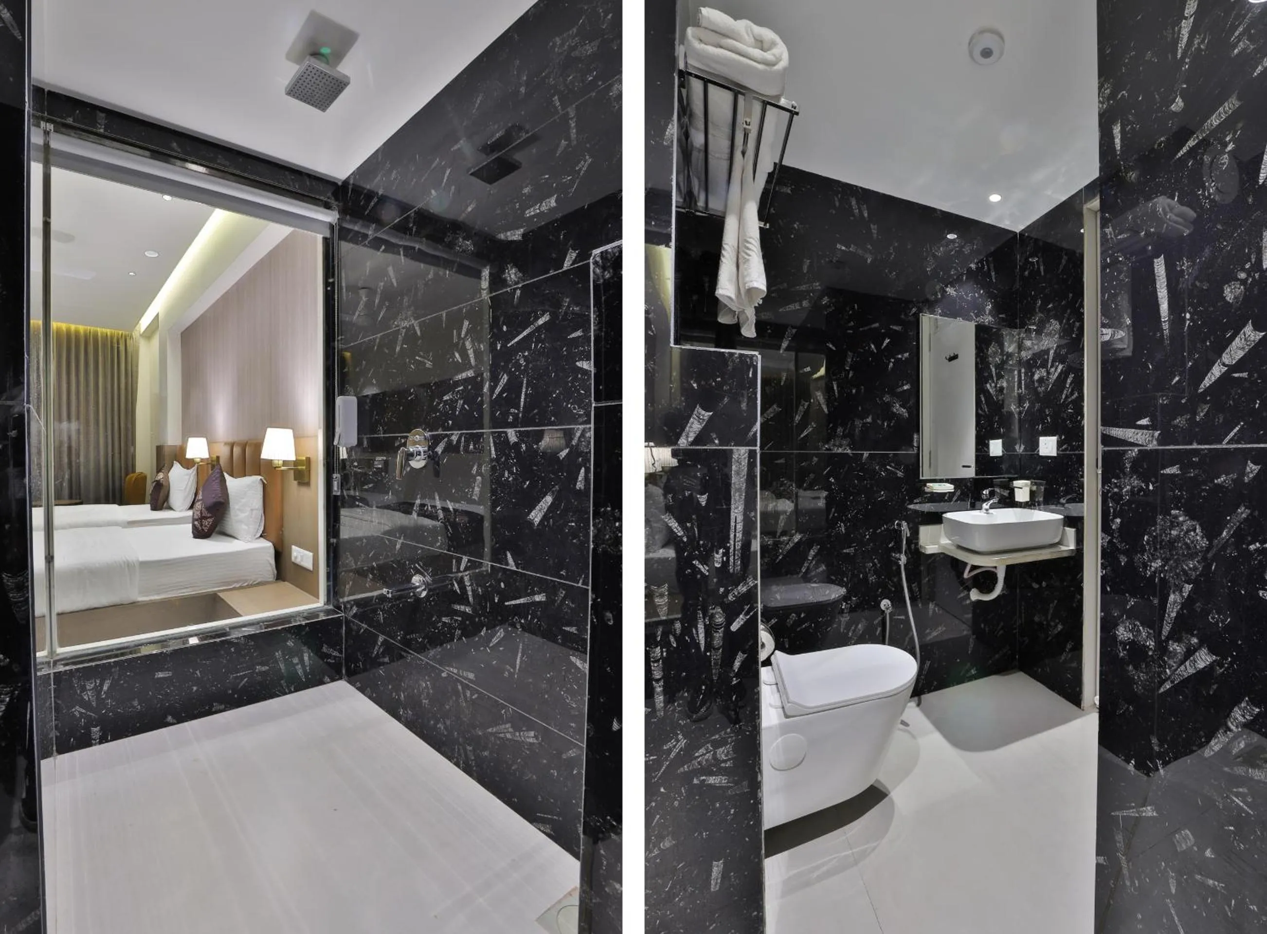 Shower in Hotel Bawa Inn