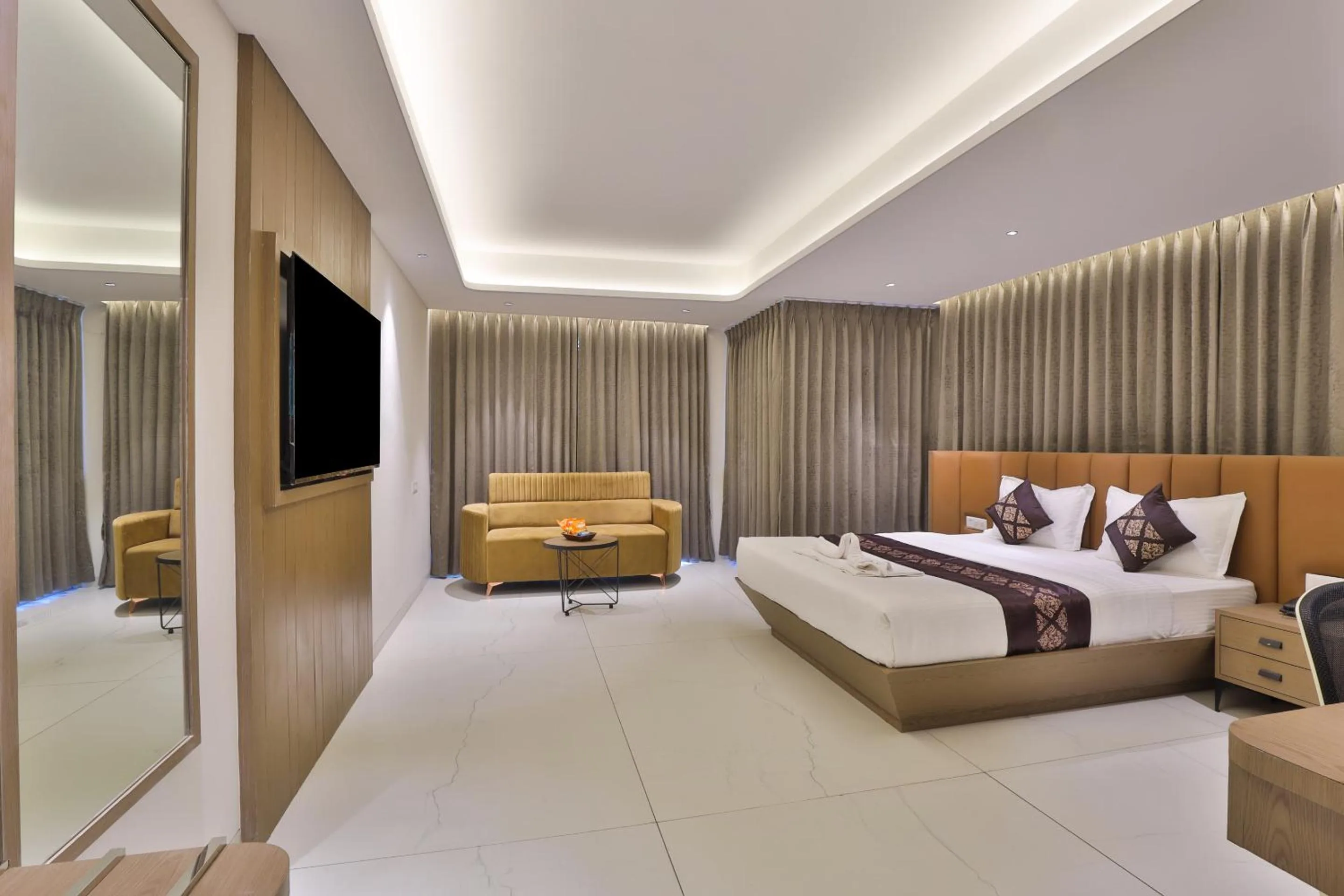 Bed in Hotel Bawa Inn