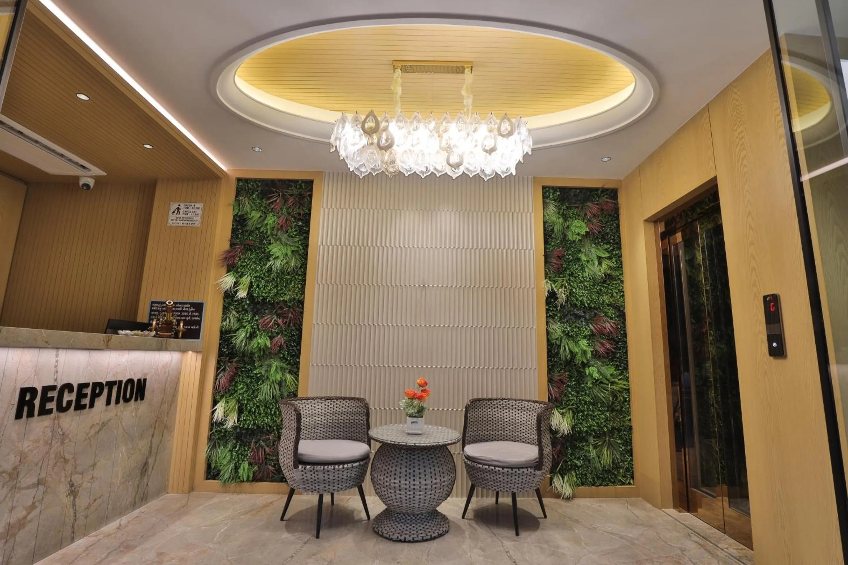 Living room in Hotel Bawa Inn