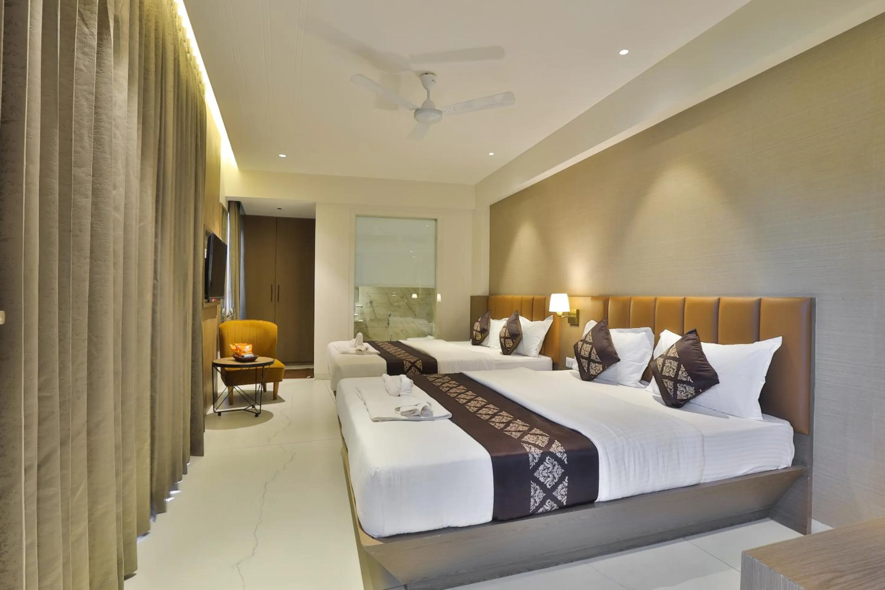 Bed in Hotel Bawa Inn