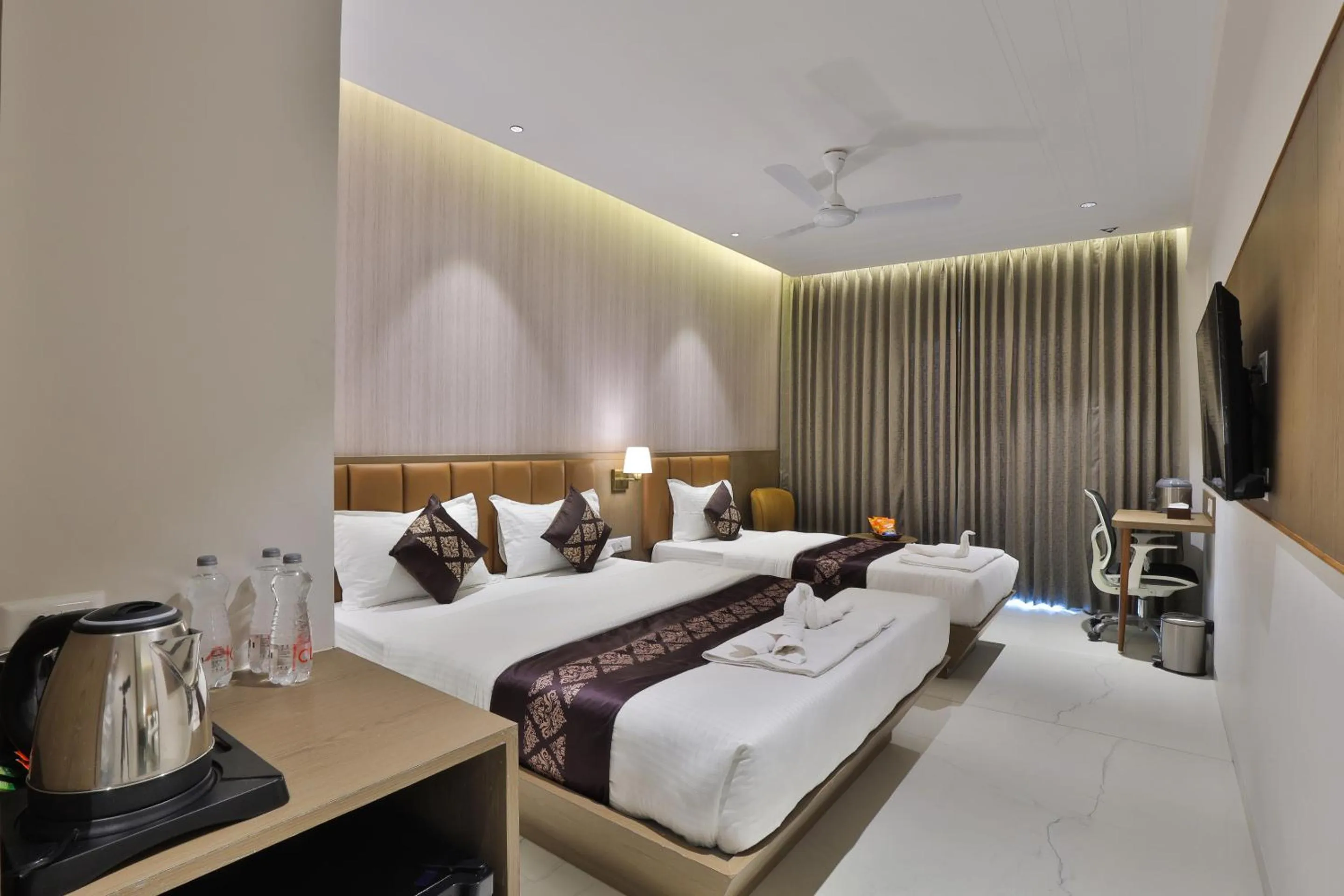 Bed in Hotel Bawa Inn