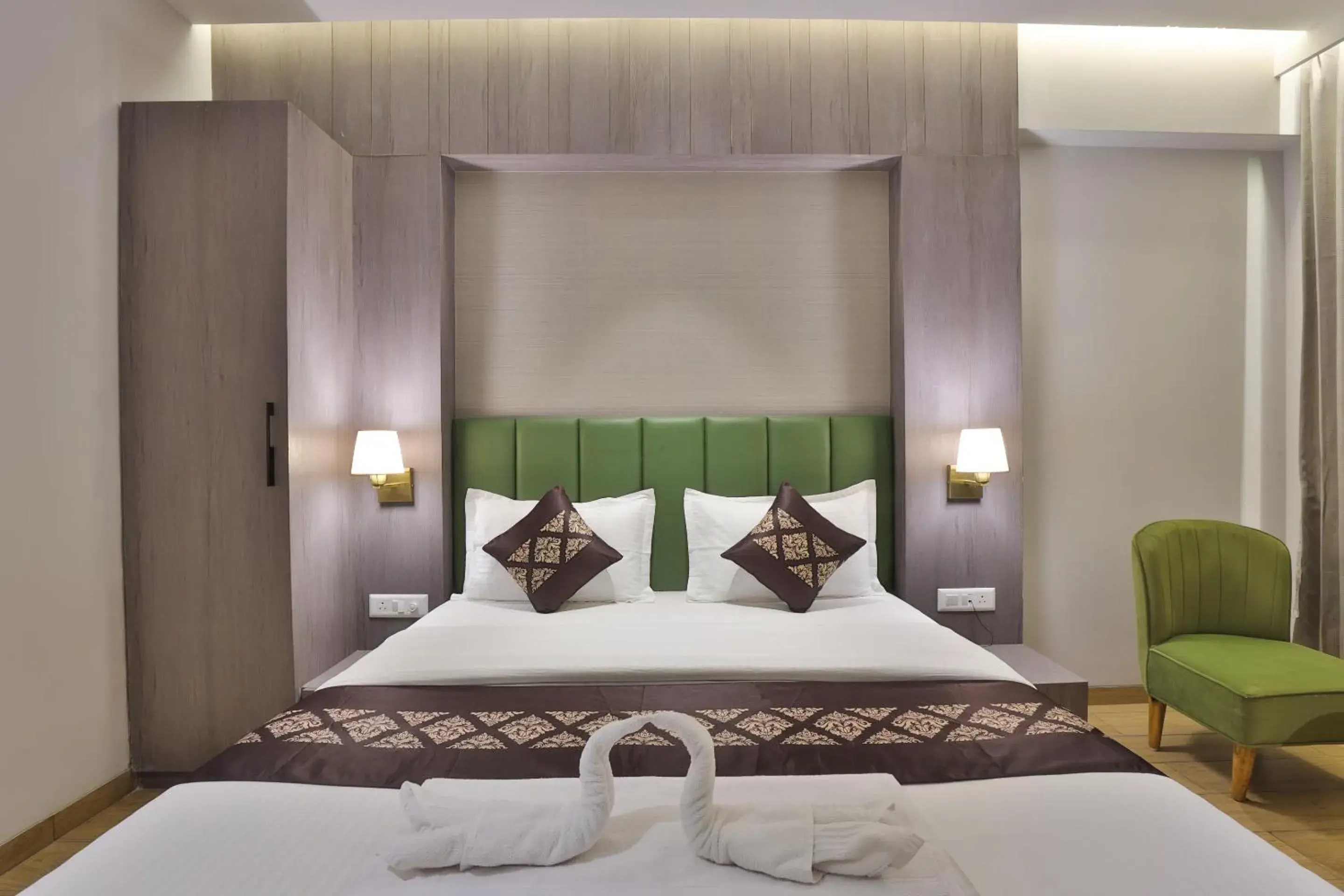 Bed in Hotel Bawa Inn Bed in Hotel Bawa Inn