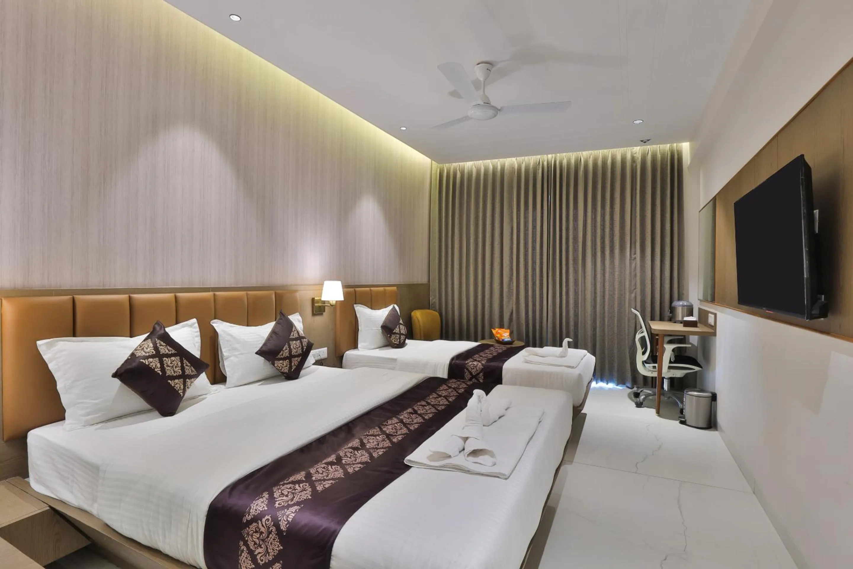 Bed in Hotel Bawa Inn