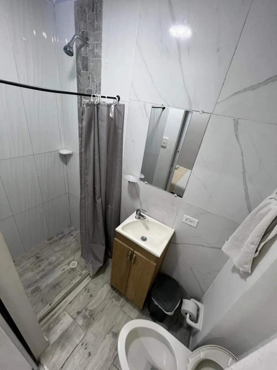 Bathroom in Santa Alejandría Hotel