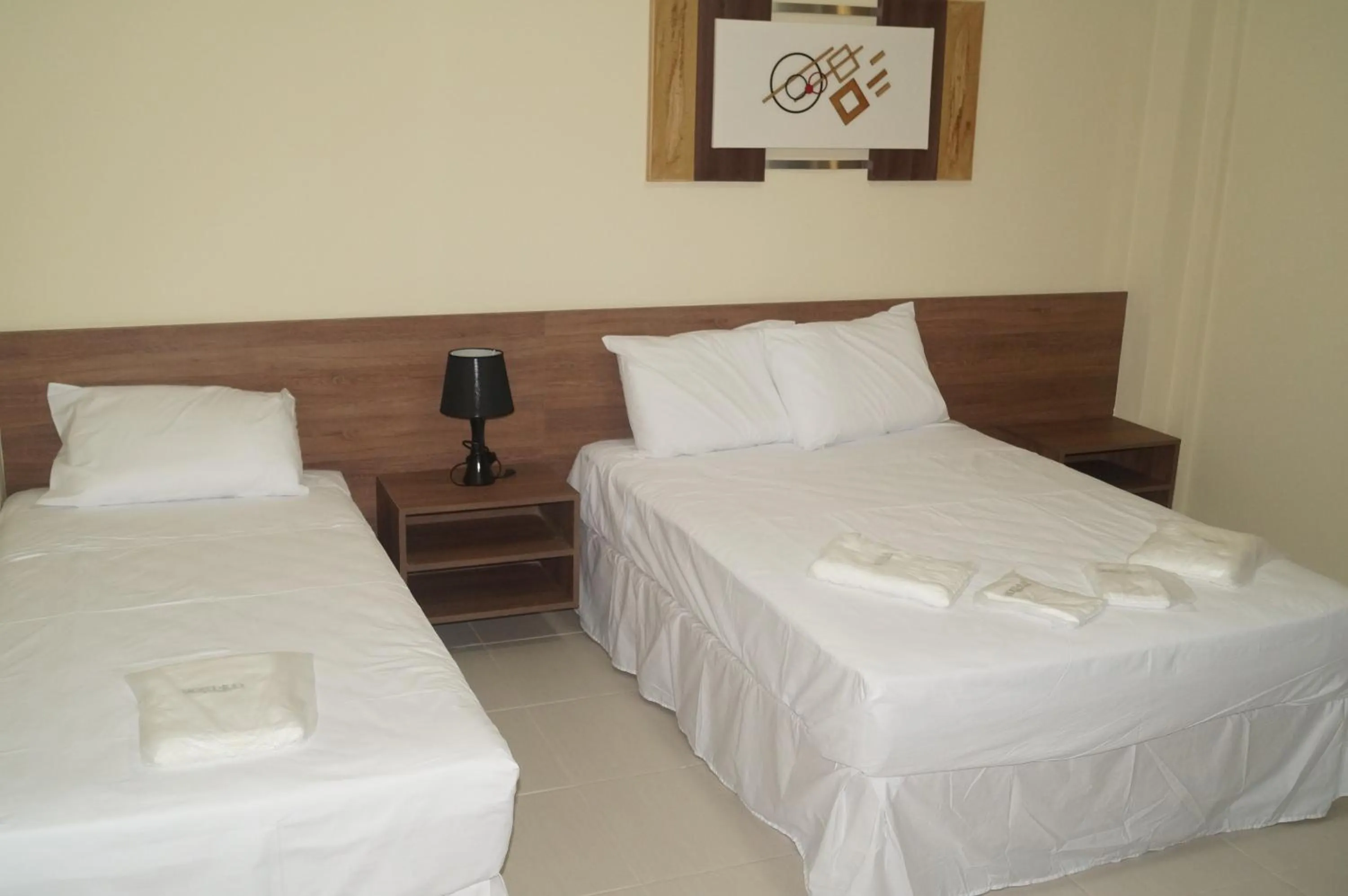 Bed in Hotel Mont Rey