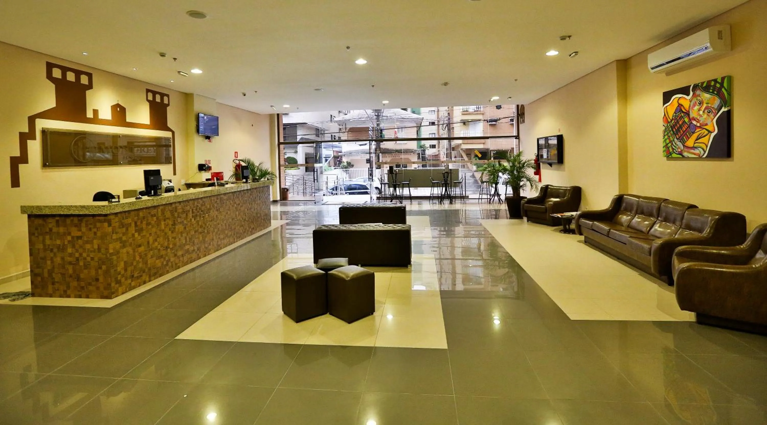 Lobby or reception in Hotel Mont Rey