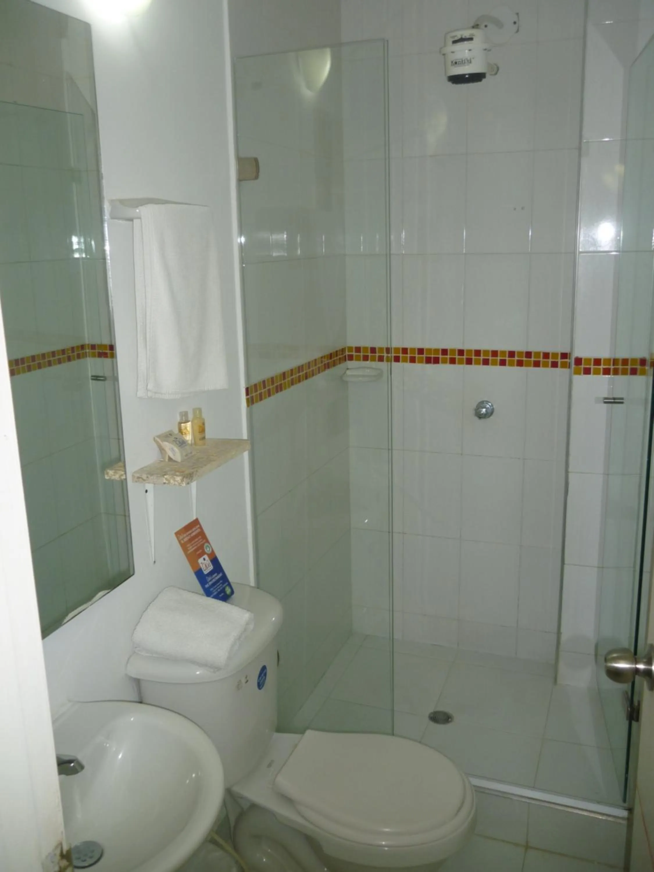 Shower in Zana Hotel Boutique