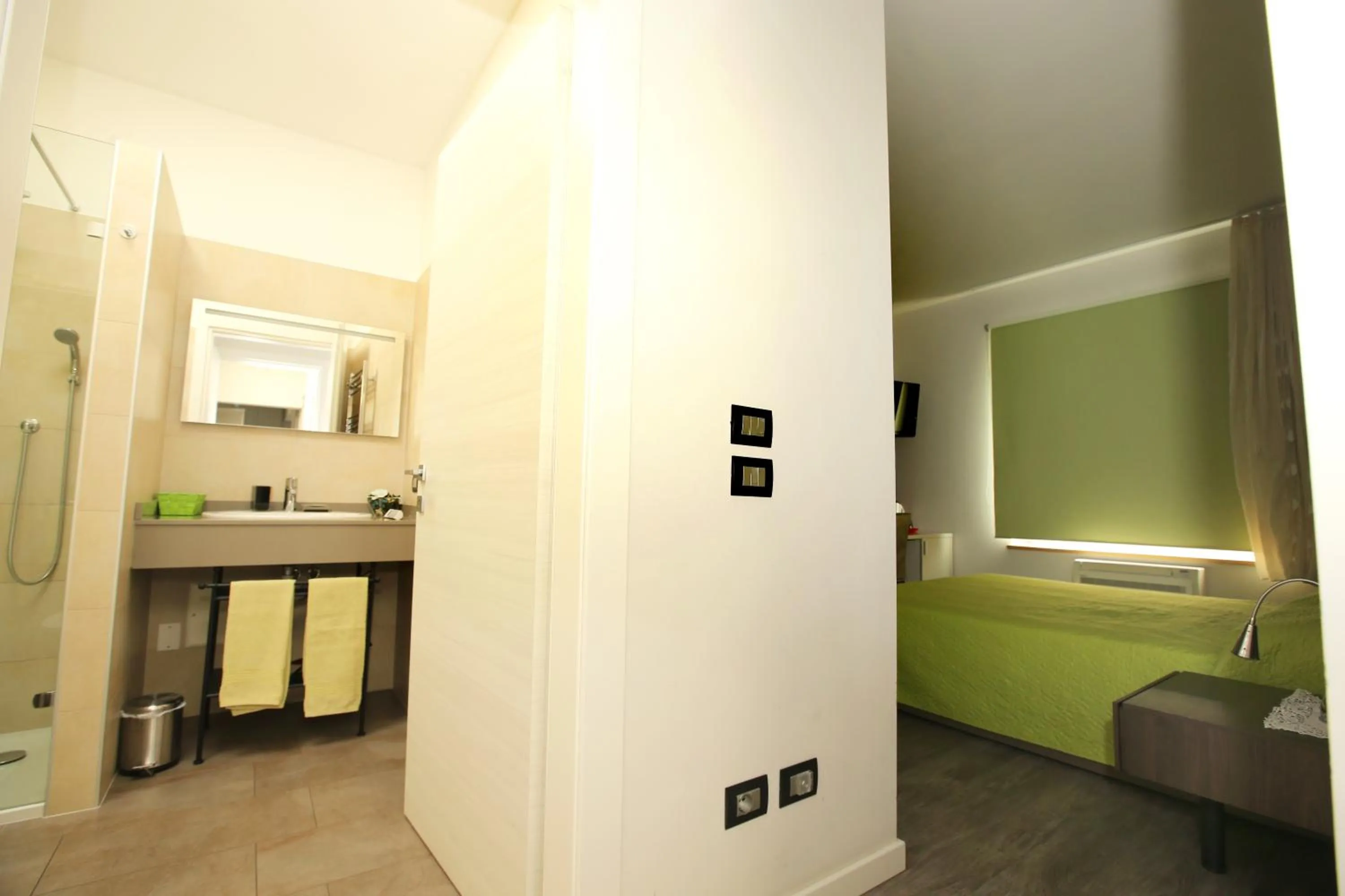 Bedroom, Bed in Ai Santi B&B