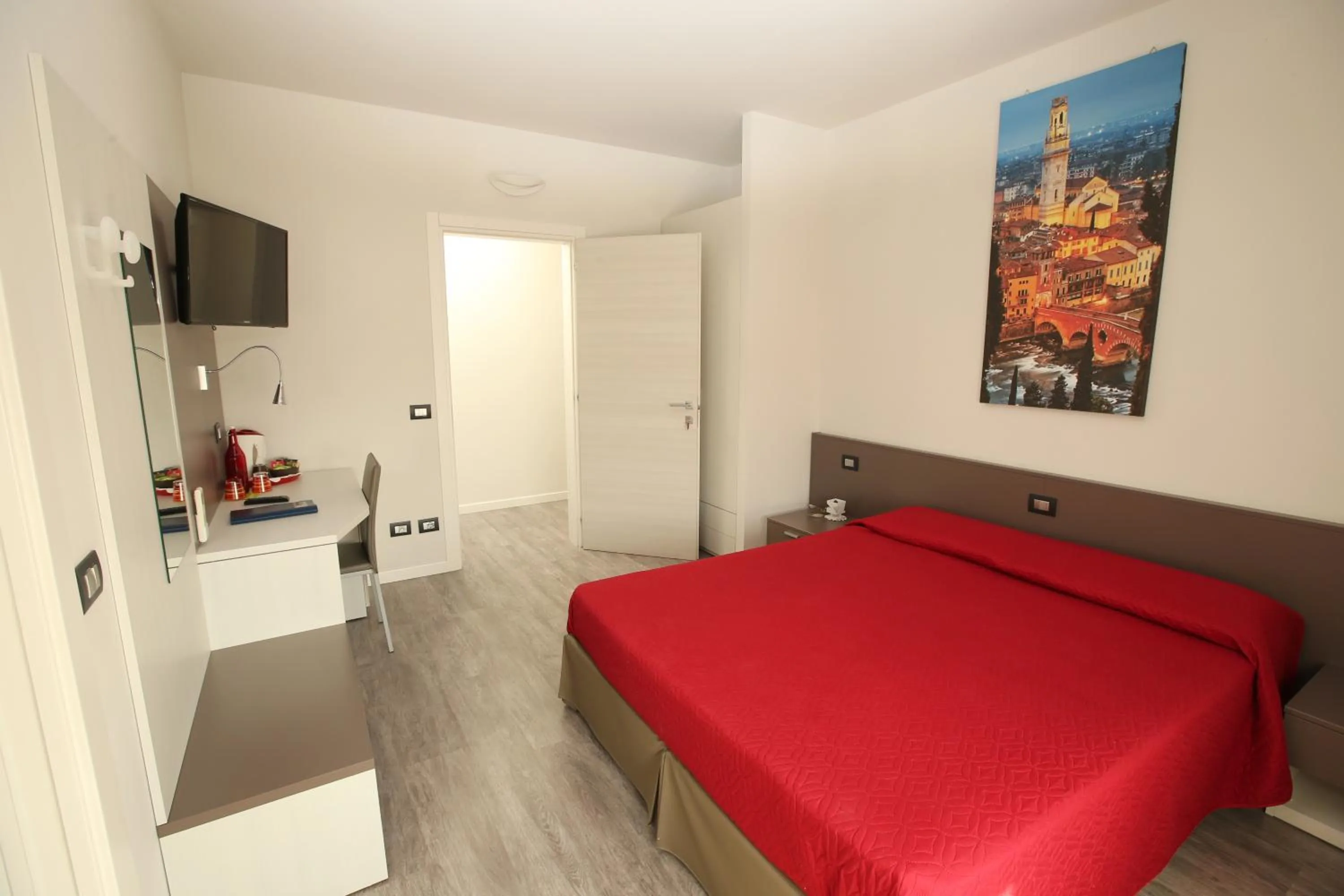 Bedroom, Bed in Ai Santi B&B