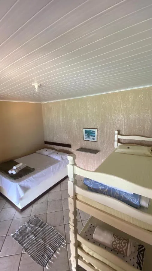 Bed in Pousada Canto do Mar Ilha Grande