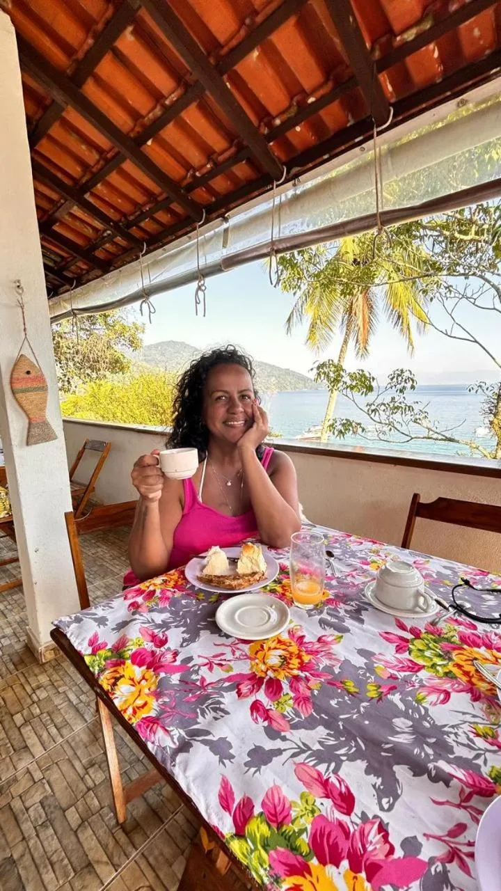 Breakfast in Pousada Canto do Mar Ilha Grande