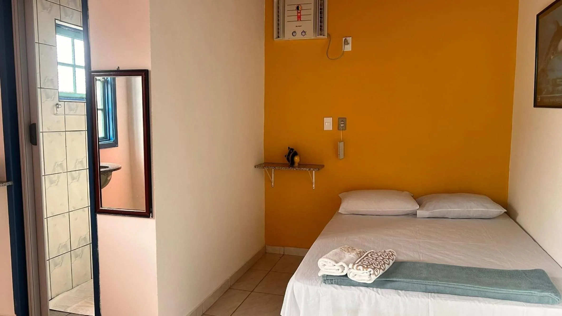 Bed in Pousada Canto do Mar Ilha Grande