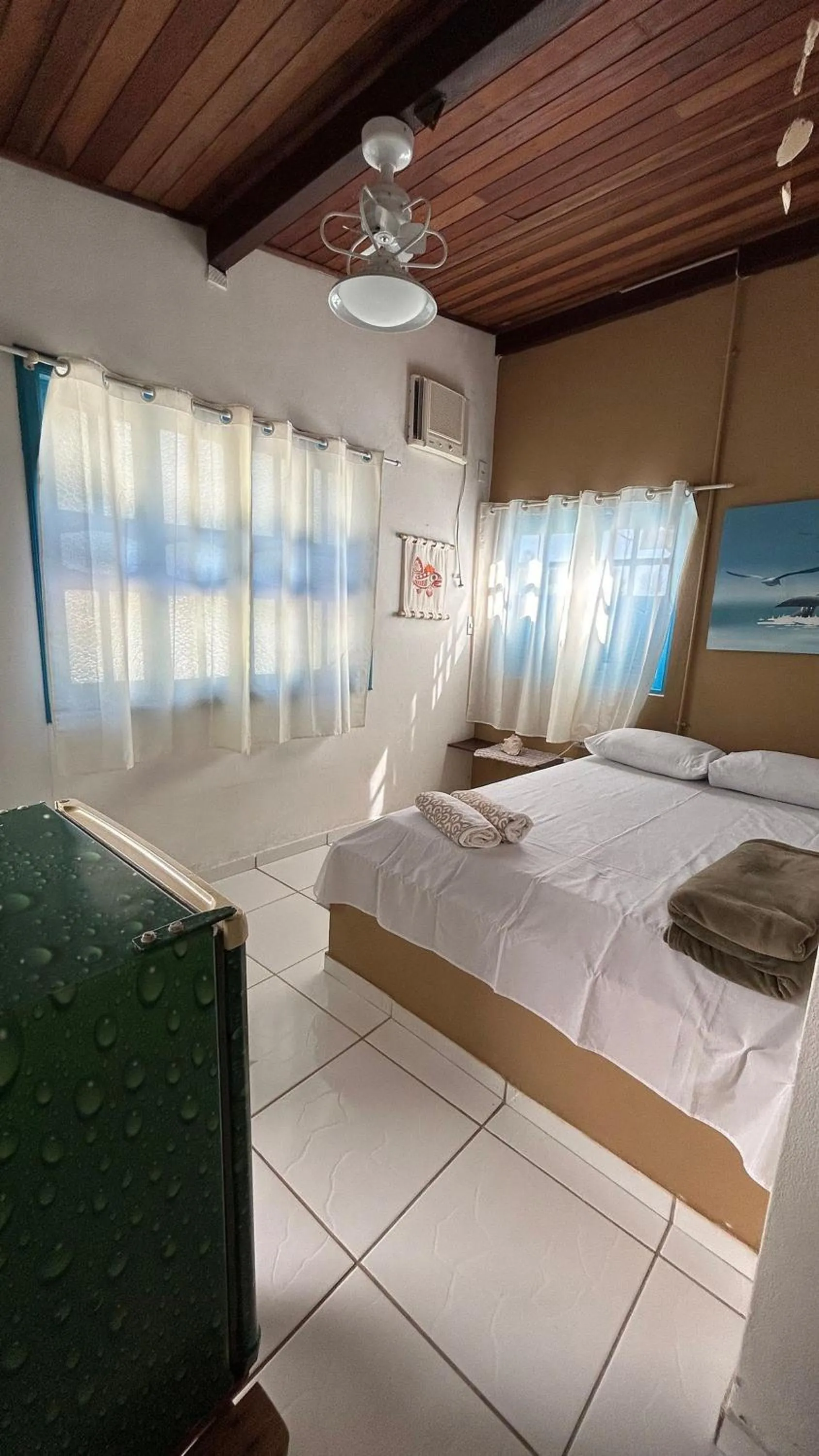 Bed in Pousada Canto do Mar Ilha Grande