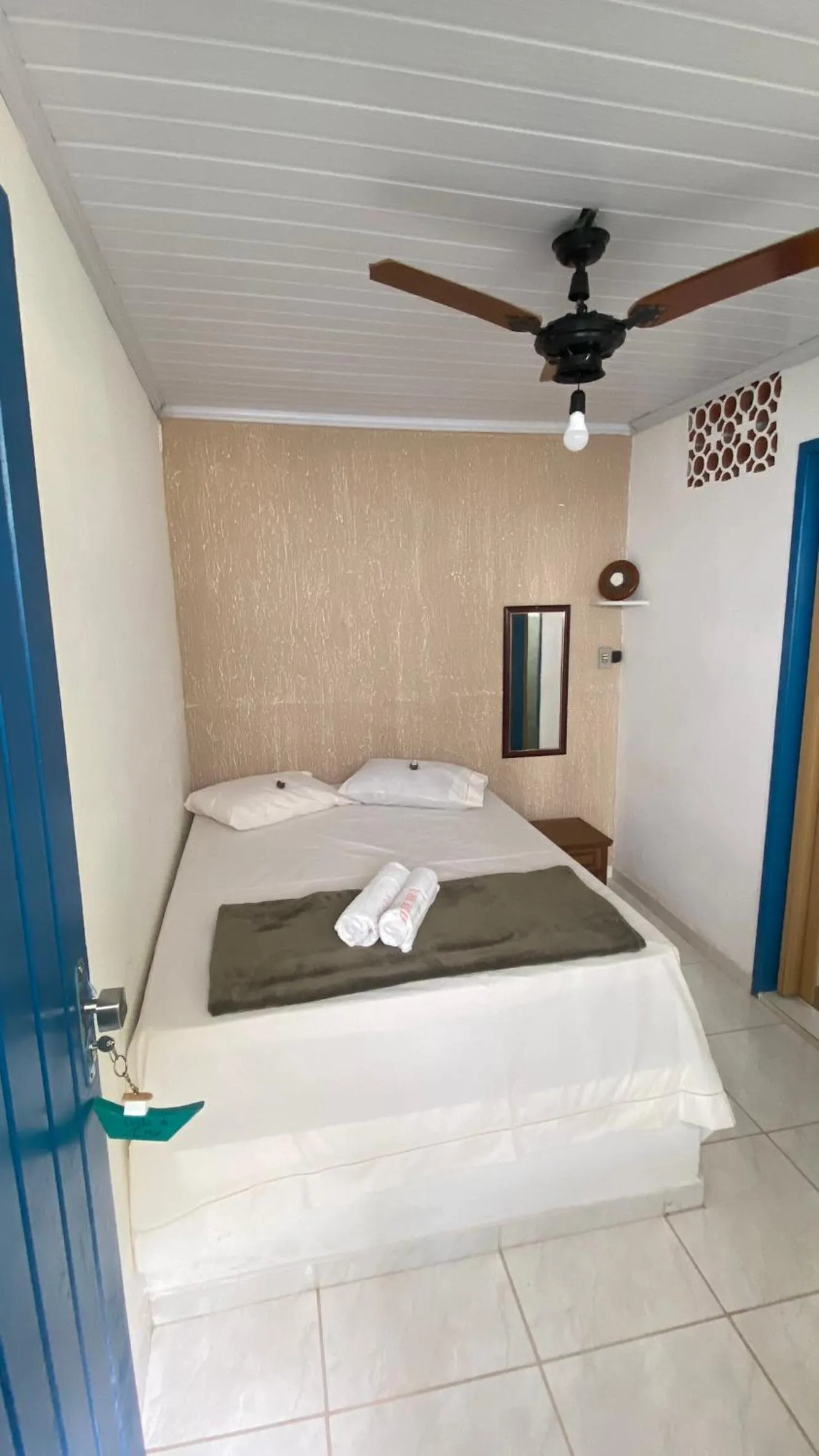 Bed in Pousada Canto do Mar Ilha Grande
