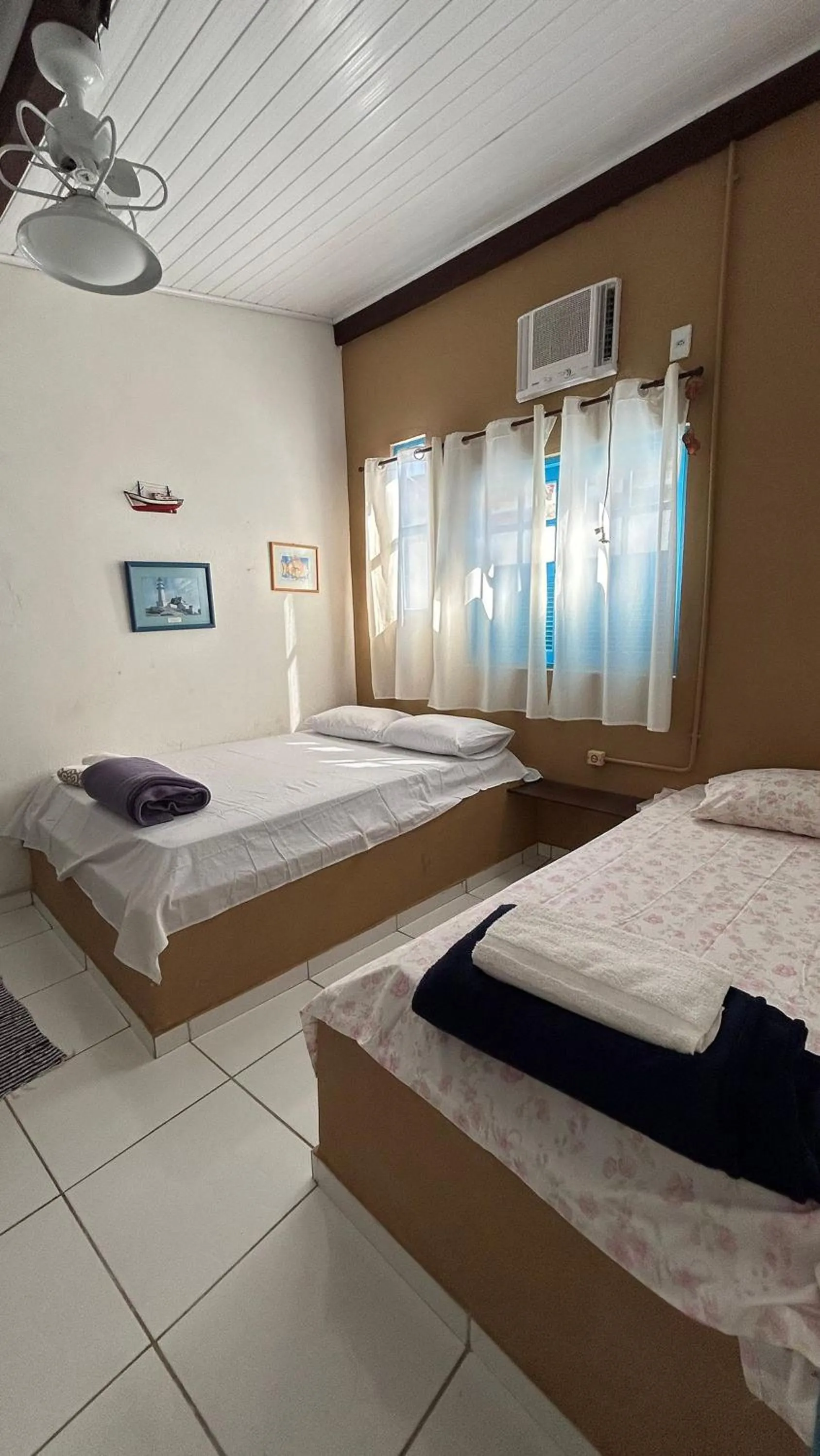 Bed in Pousada Canto do Mar Ilha Grande