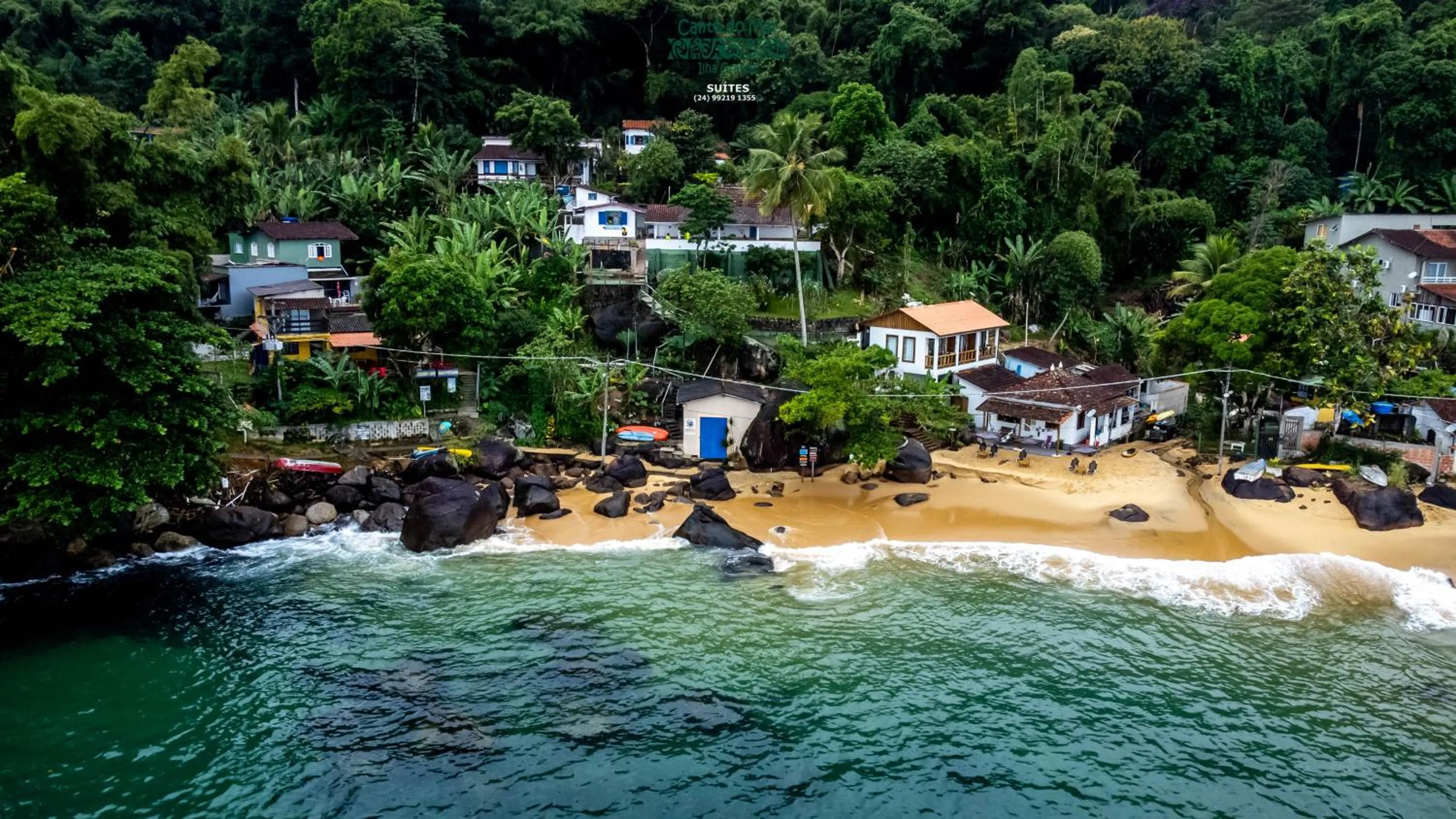 Property building in Pousada Canto do Mar Ilha Grande
