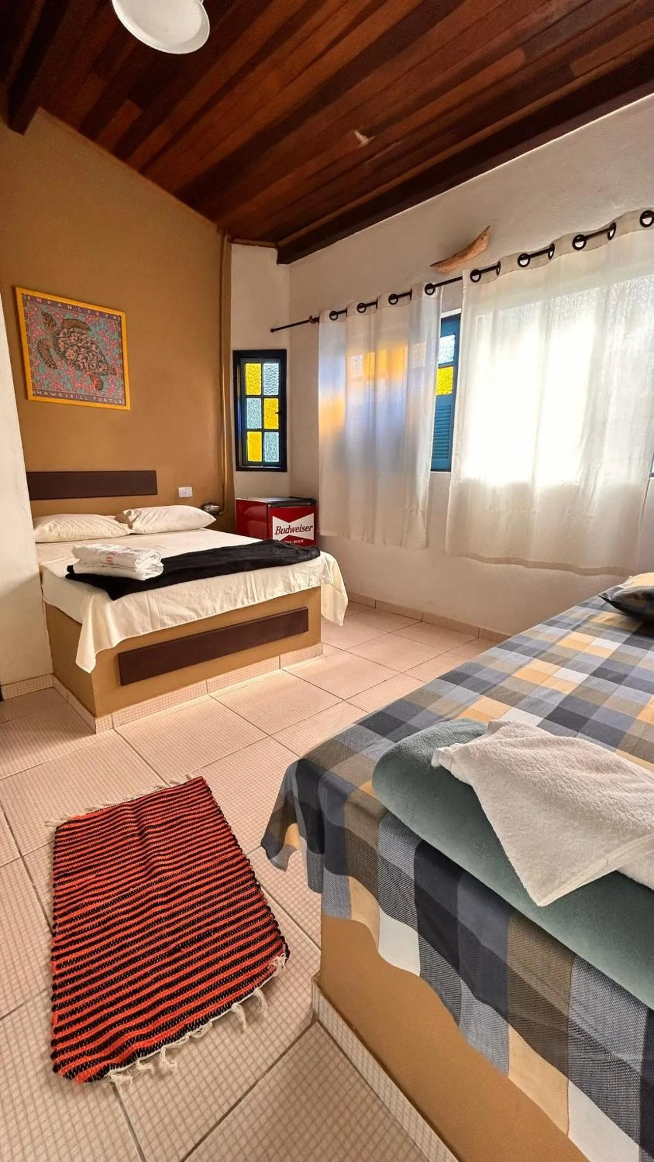 Bed in Pousada Canto do Mar Ilha Grande