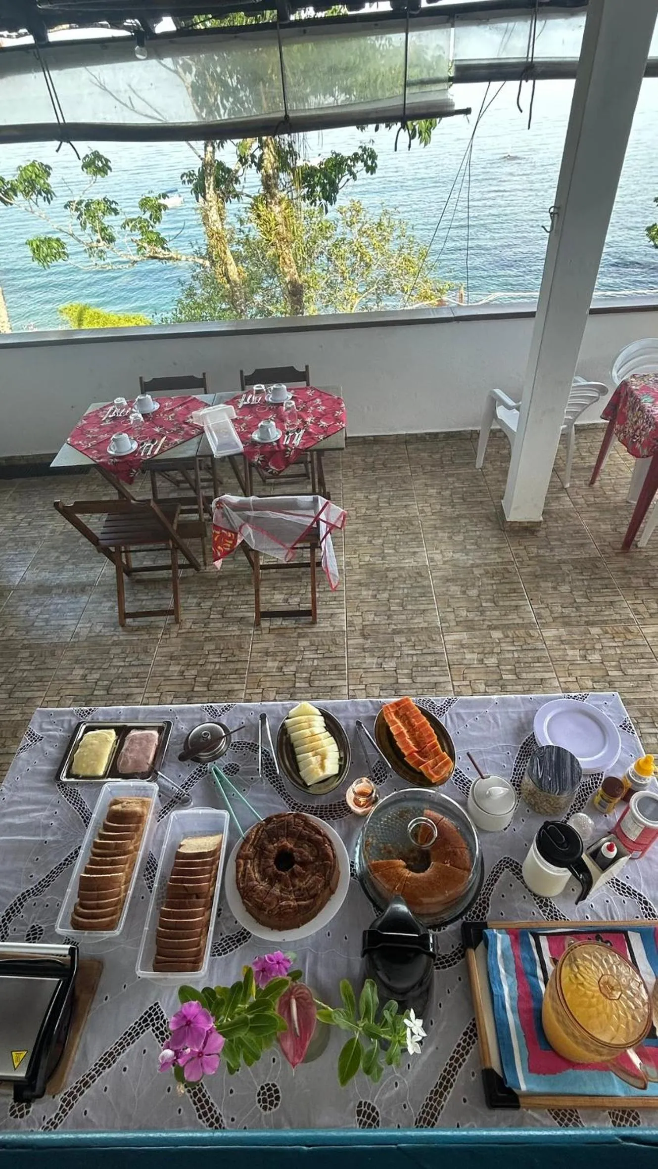 Property building in Pousada Canto do Mar Ilha Grande