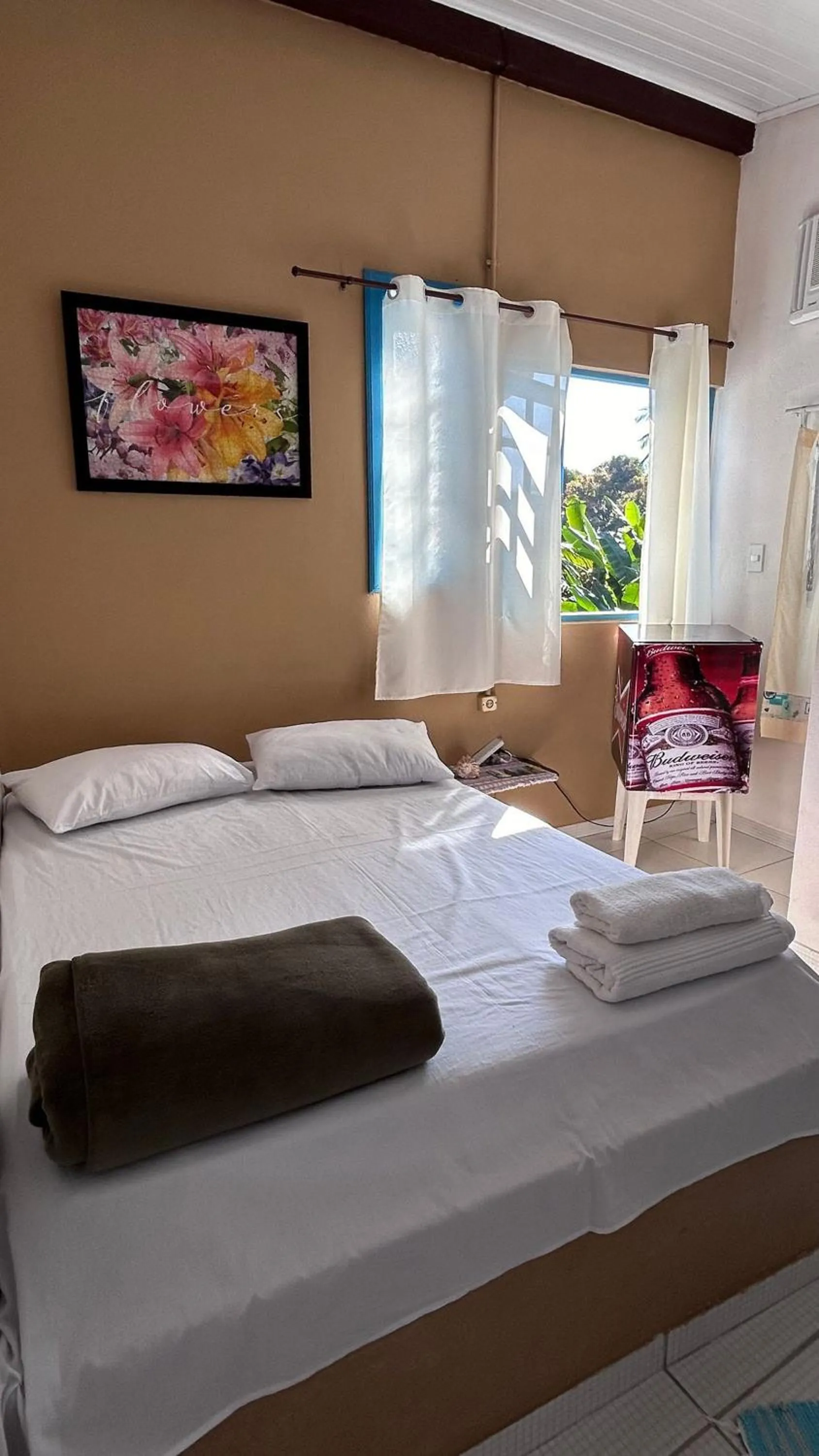 Bed in Pousada Canto do Mar Ilha Grande