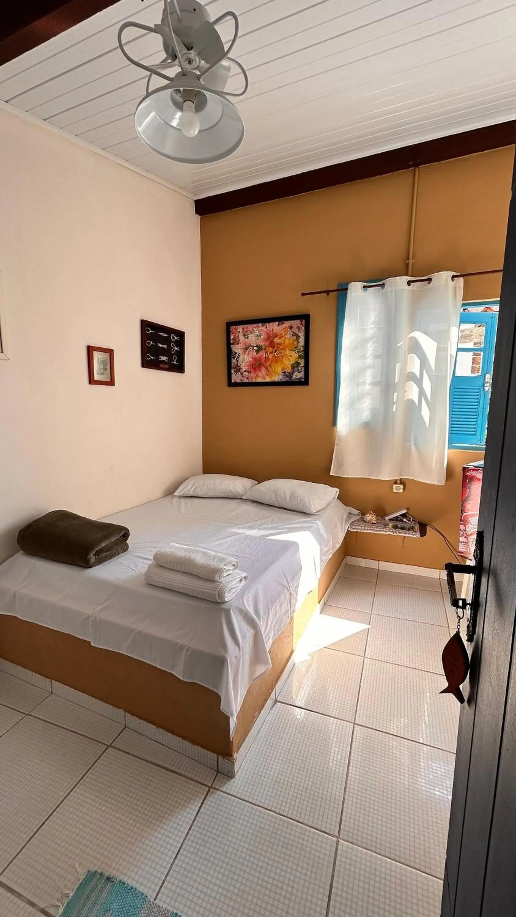 Bed in Pousada Canto do Mar Ilha Grande