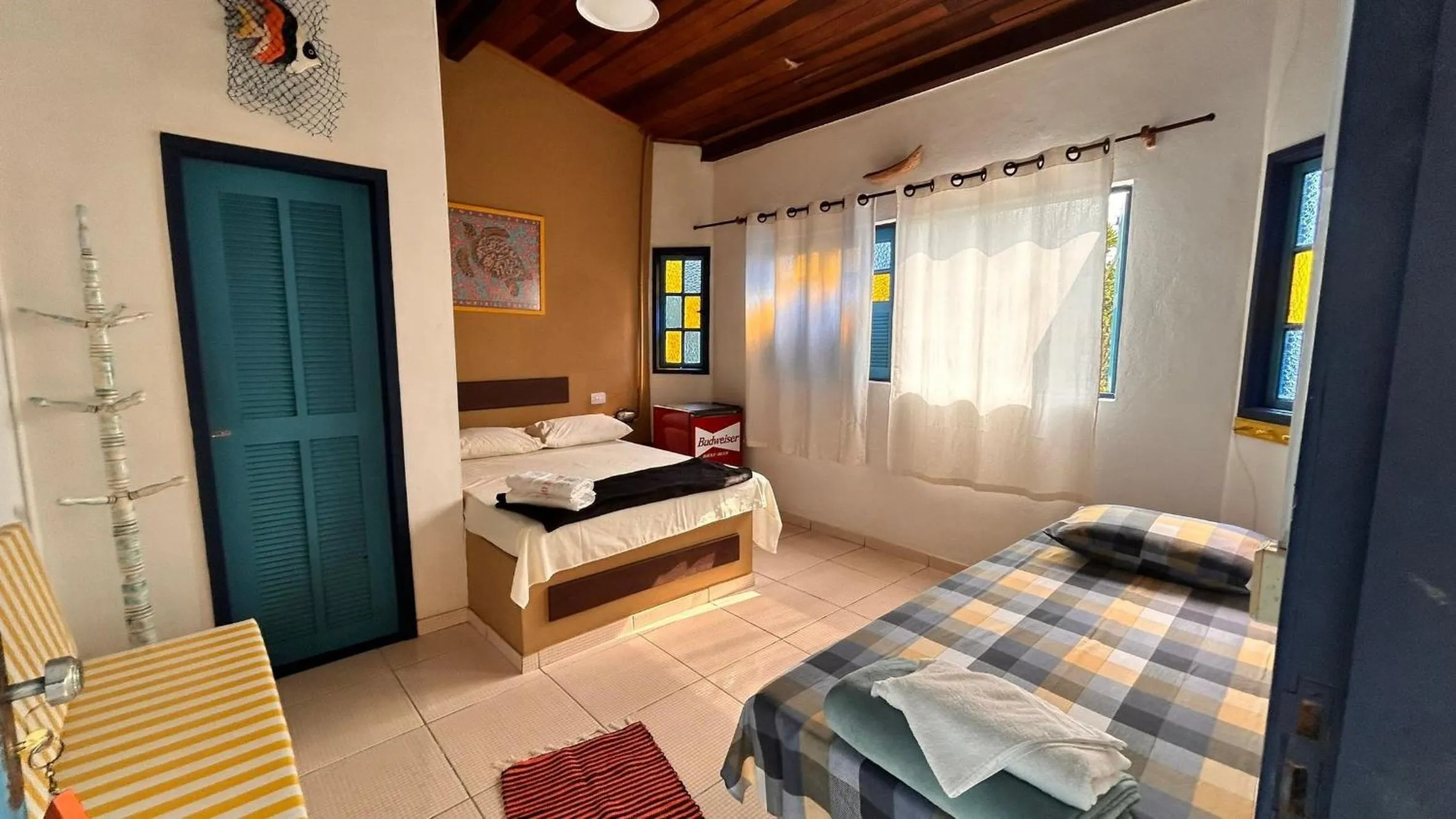 Bed in Pousada Canto do Mar Ilha Grande