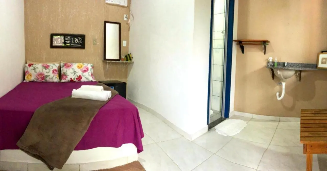 Photo of the whole room, Bed in Pousada Canto do Mar Ilha Grande