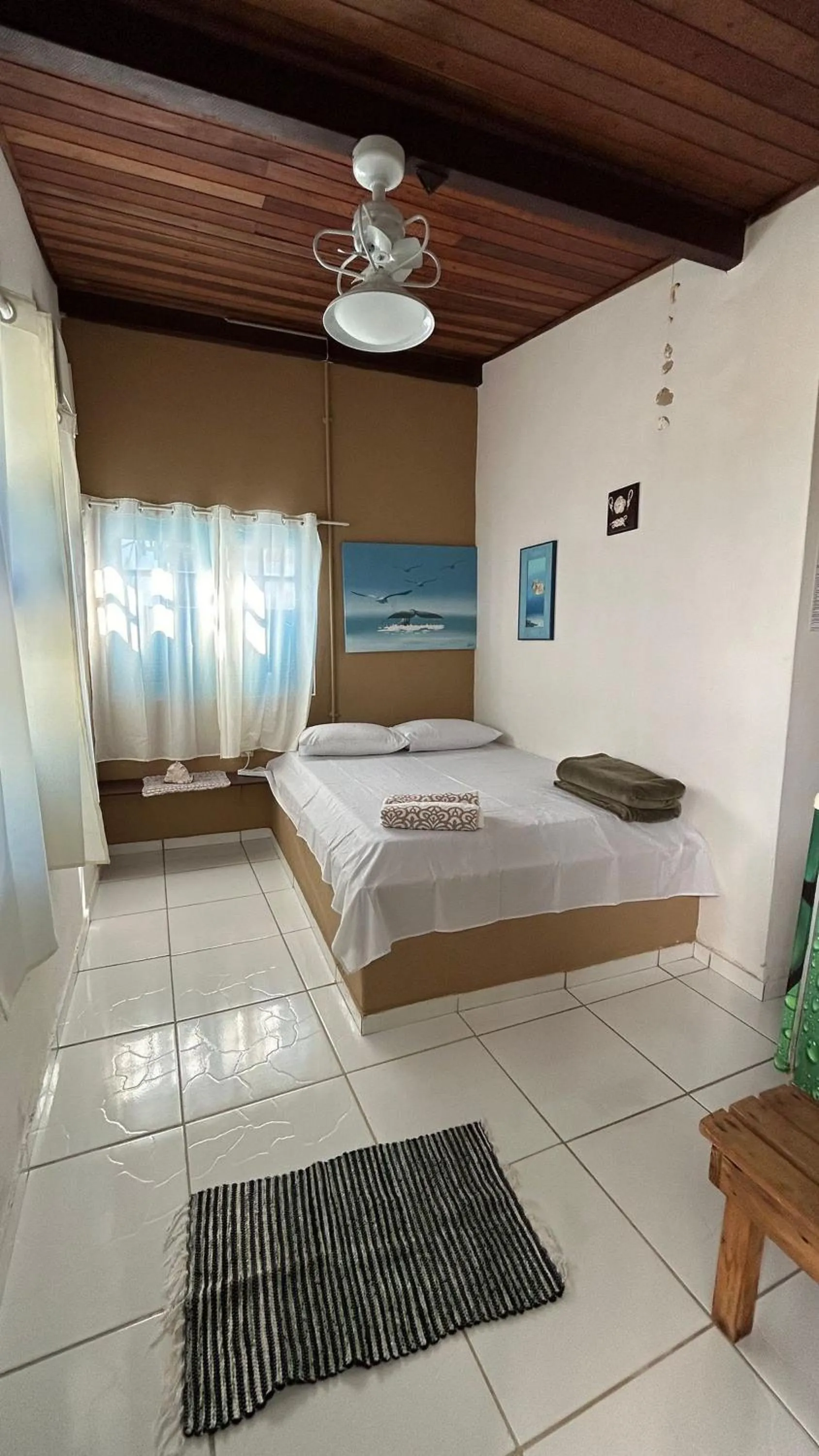 Bed in Pousada Canto do Mar Ilha Grande