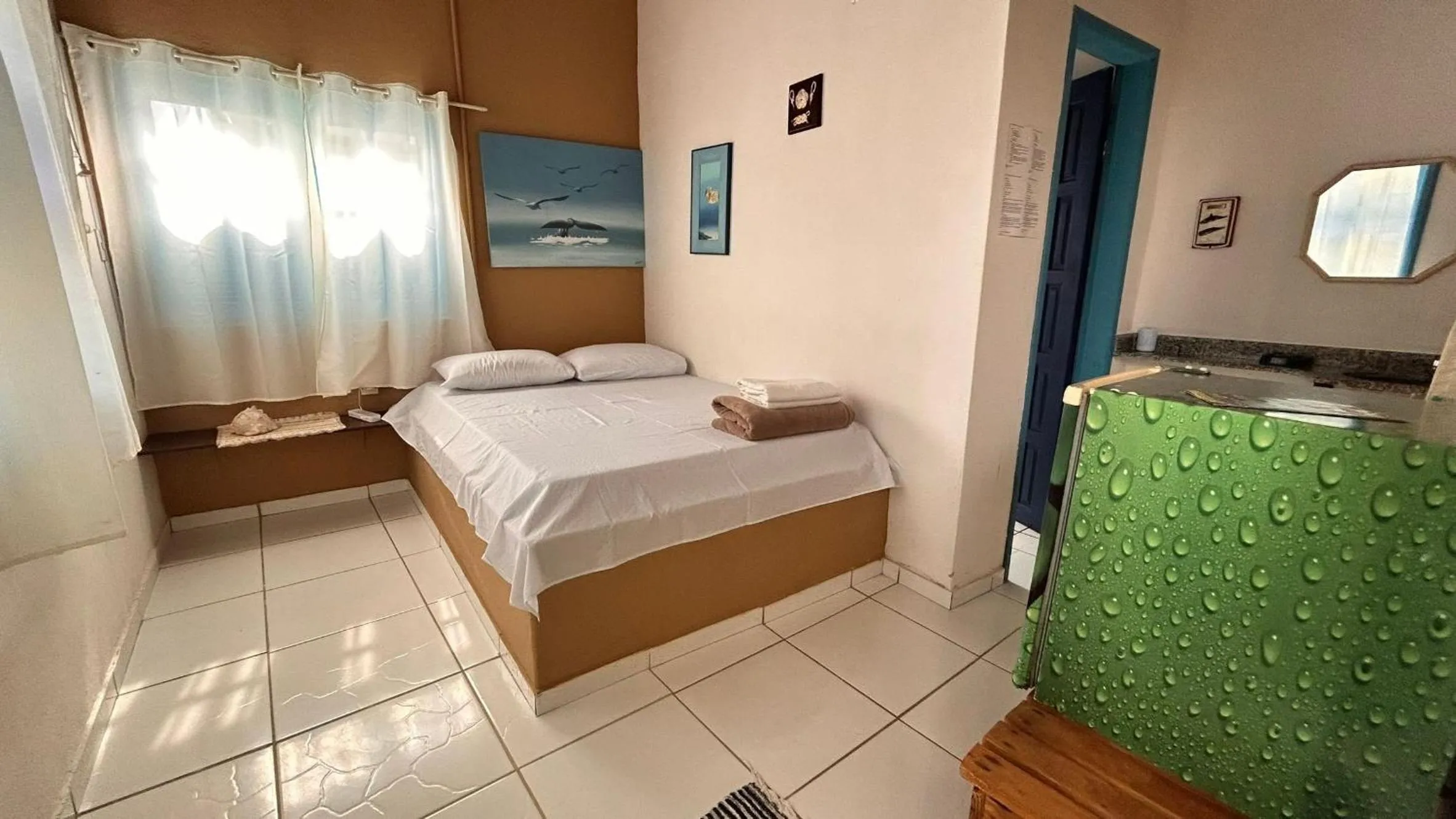 Bed in Pousada Canto do Mar Ilha Grande