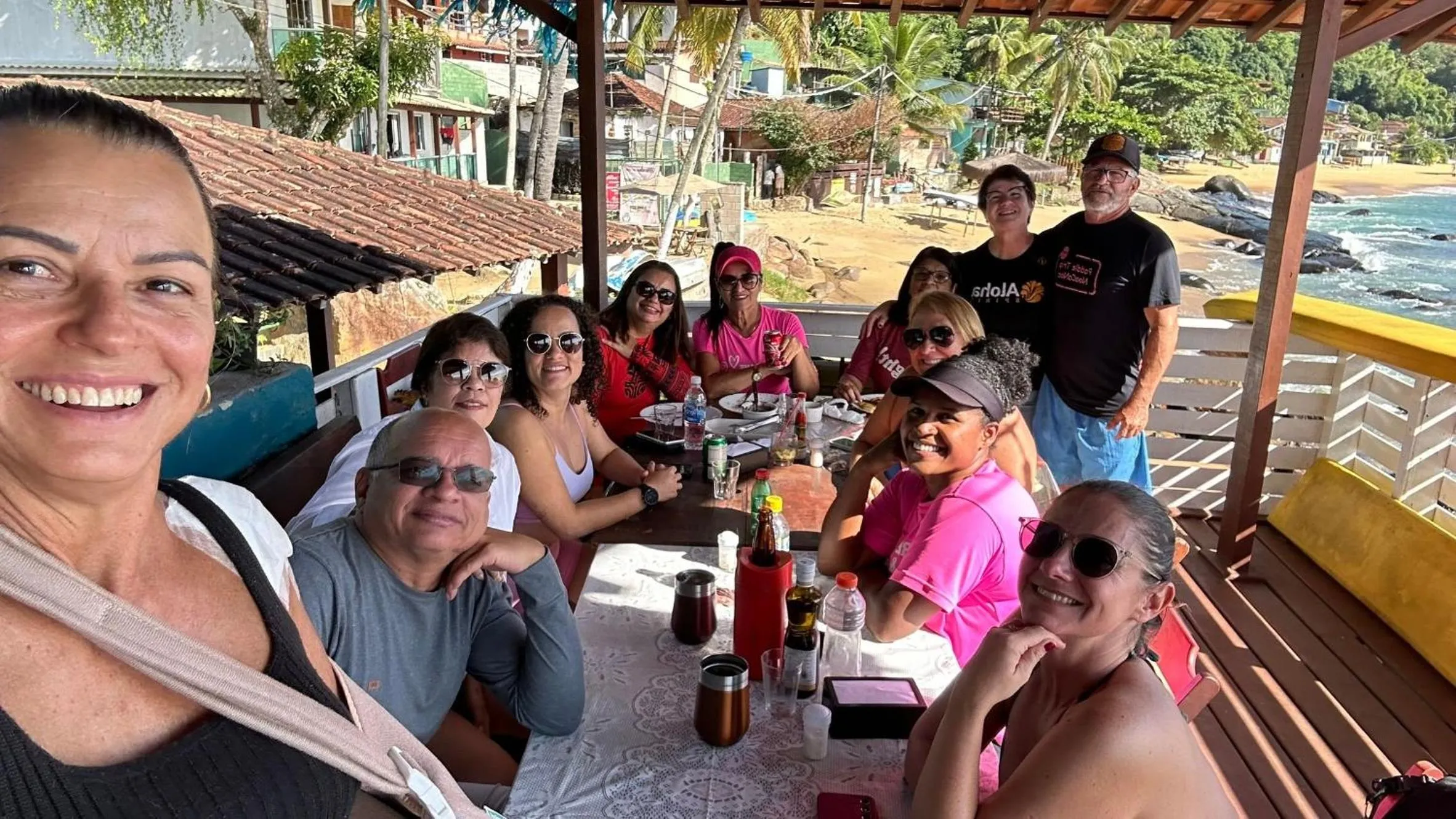 Restaurant/places to eat in Pousada Canto do Mar Ilha Grande