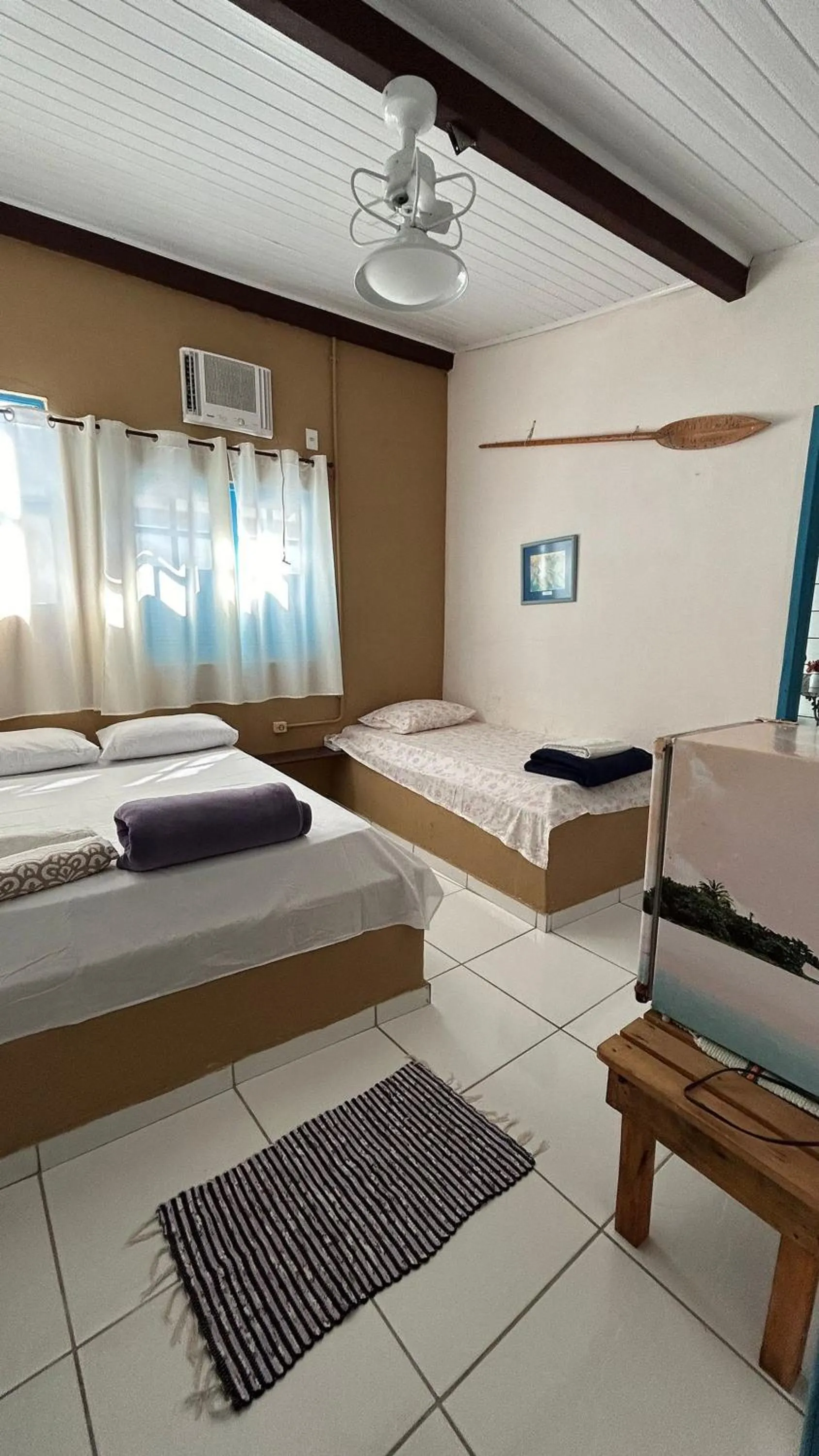Bed in Pousada Canto do Mar Ilha Grande