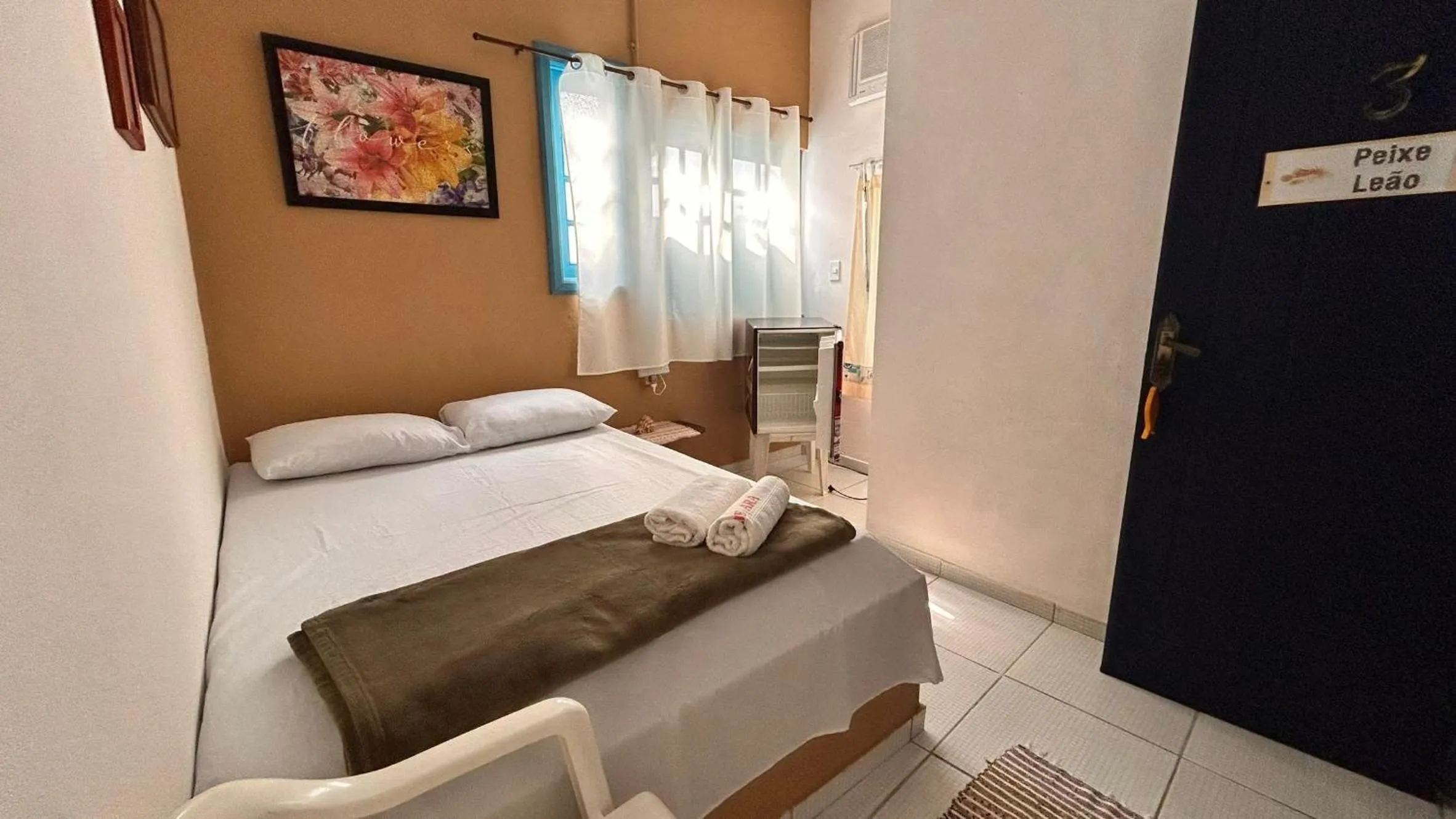 Bed in Pousada Canto do Mar Ilha Grande