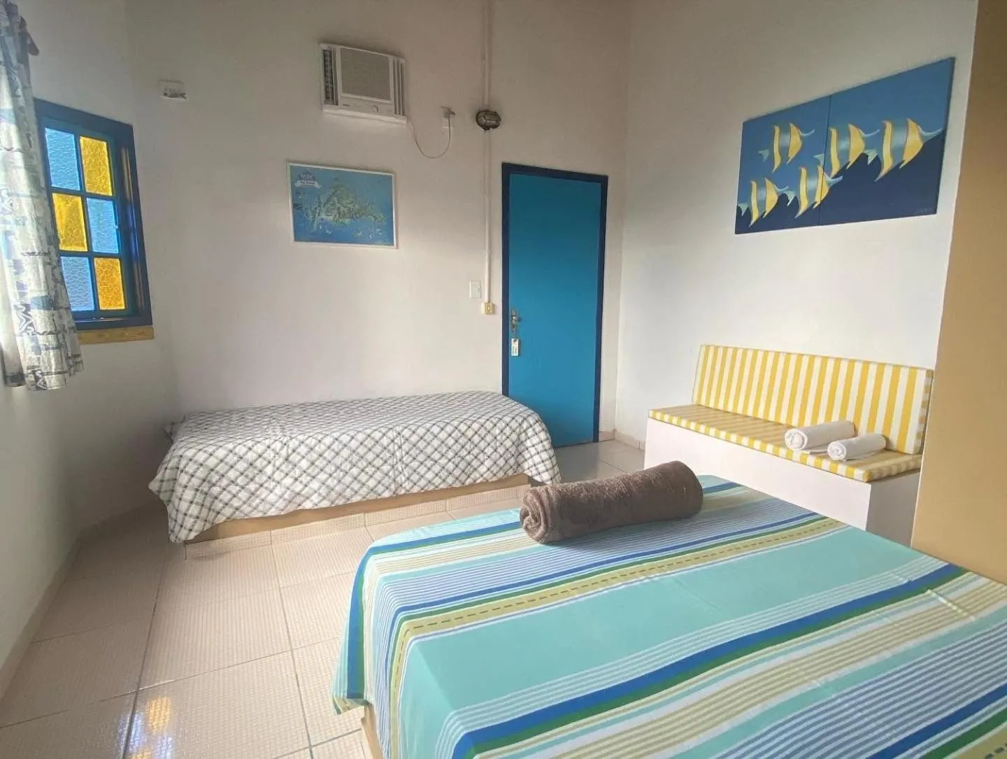 Bed in Pousada Canto do Mar Ilha Grande