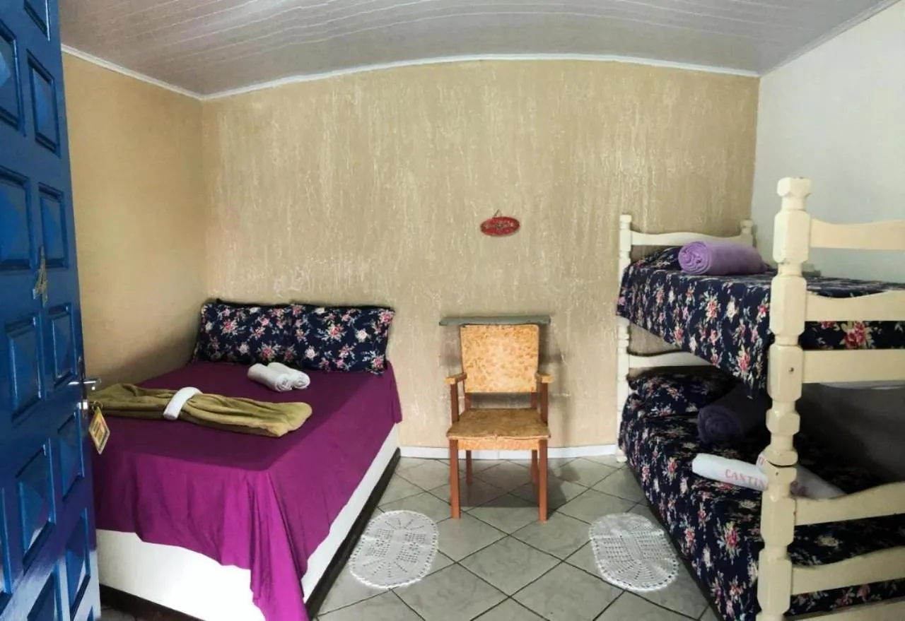 Bed in Pousada Canto do Mar Ilha Grande