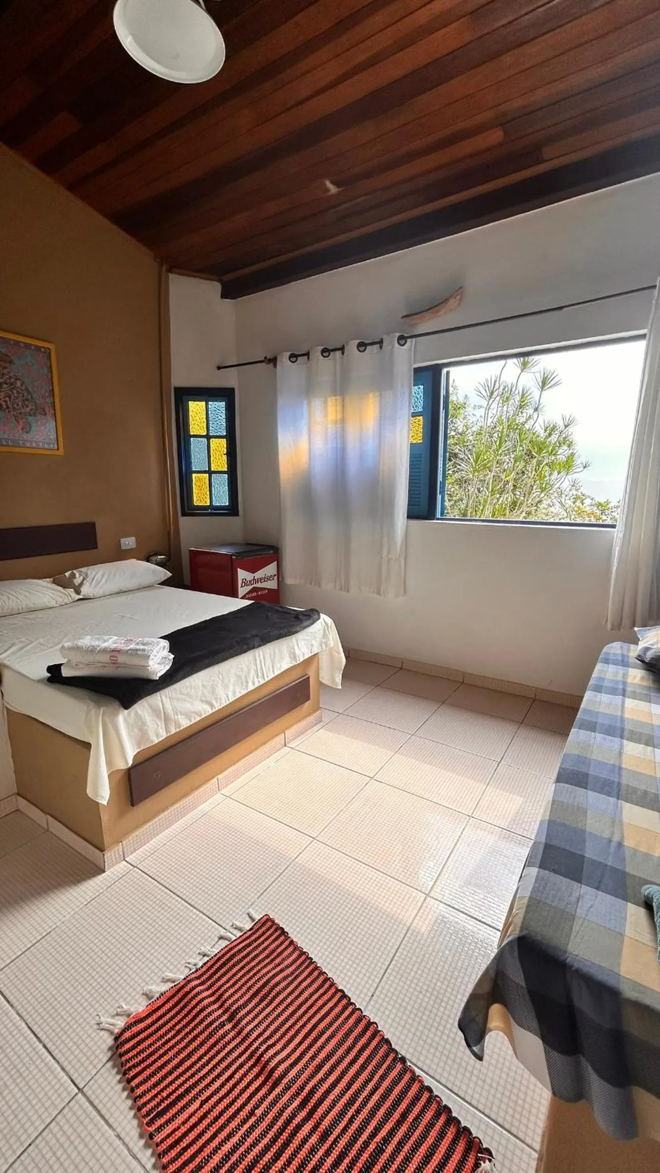 Bed in Pousada Canto do Mar Ilha Grande