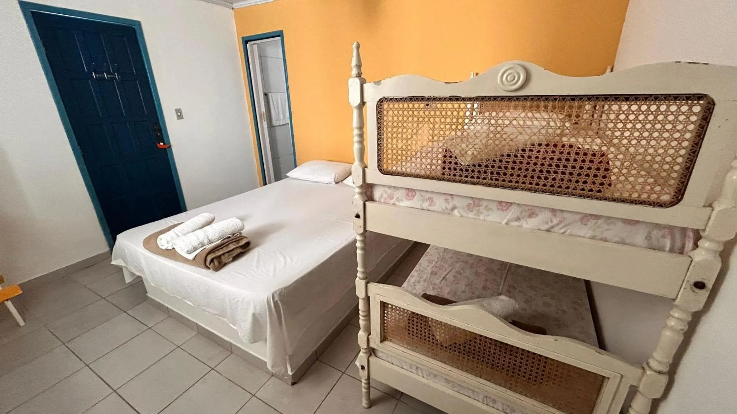 Bed in Pousada Canto do Mar Ilha Grande