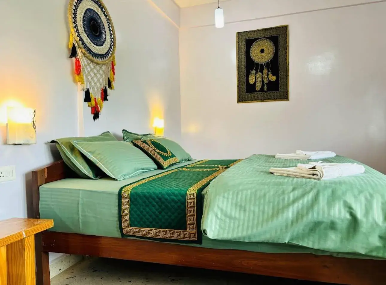 Bed in The Bodhi Tree Resort Bed in The Bodhi Tree Resort