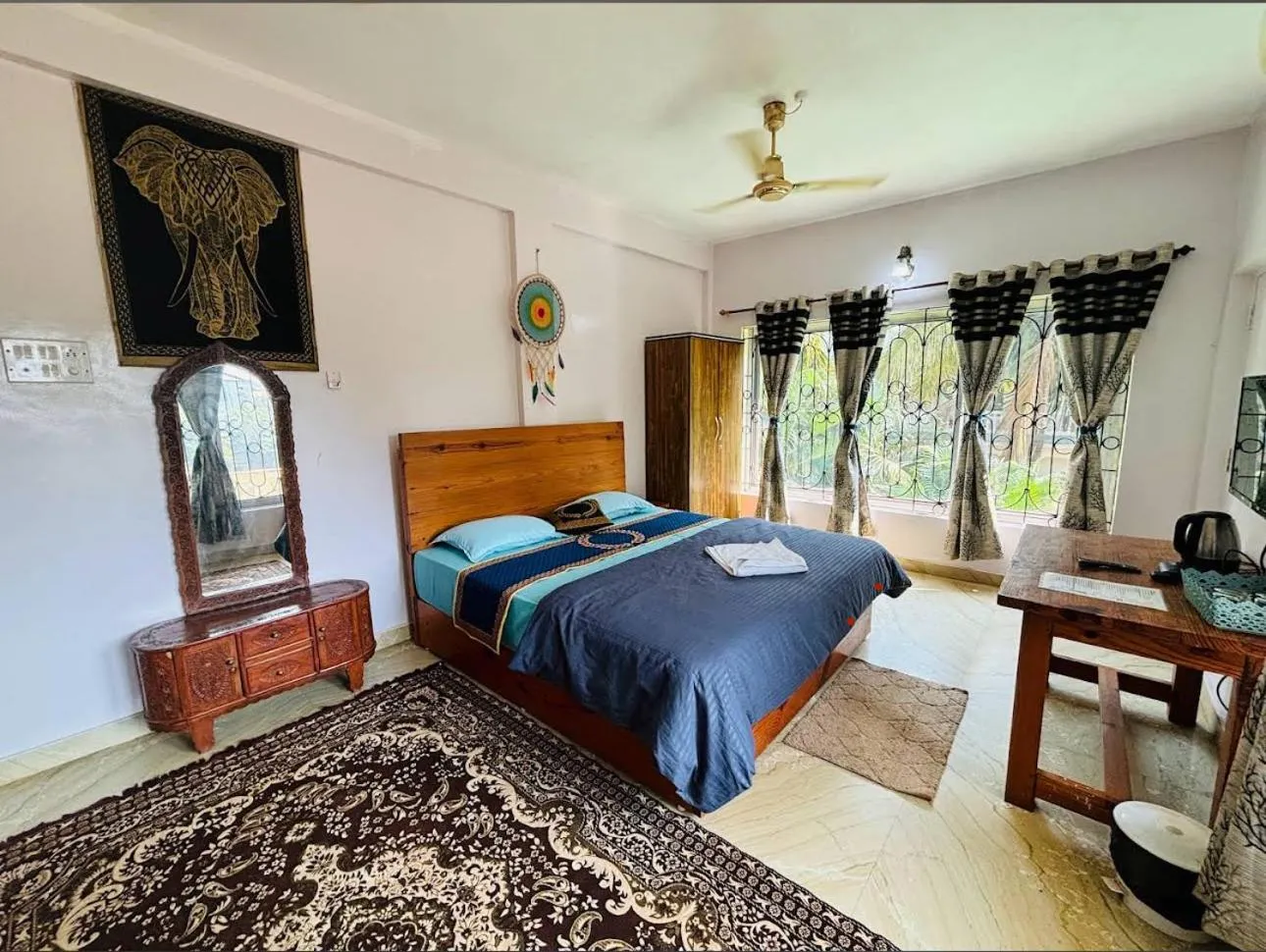 Bed in The Bodhi Tree Resort