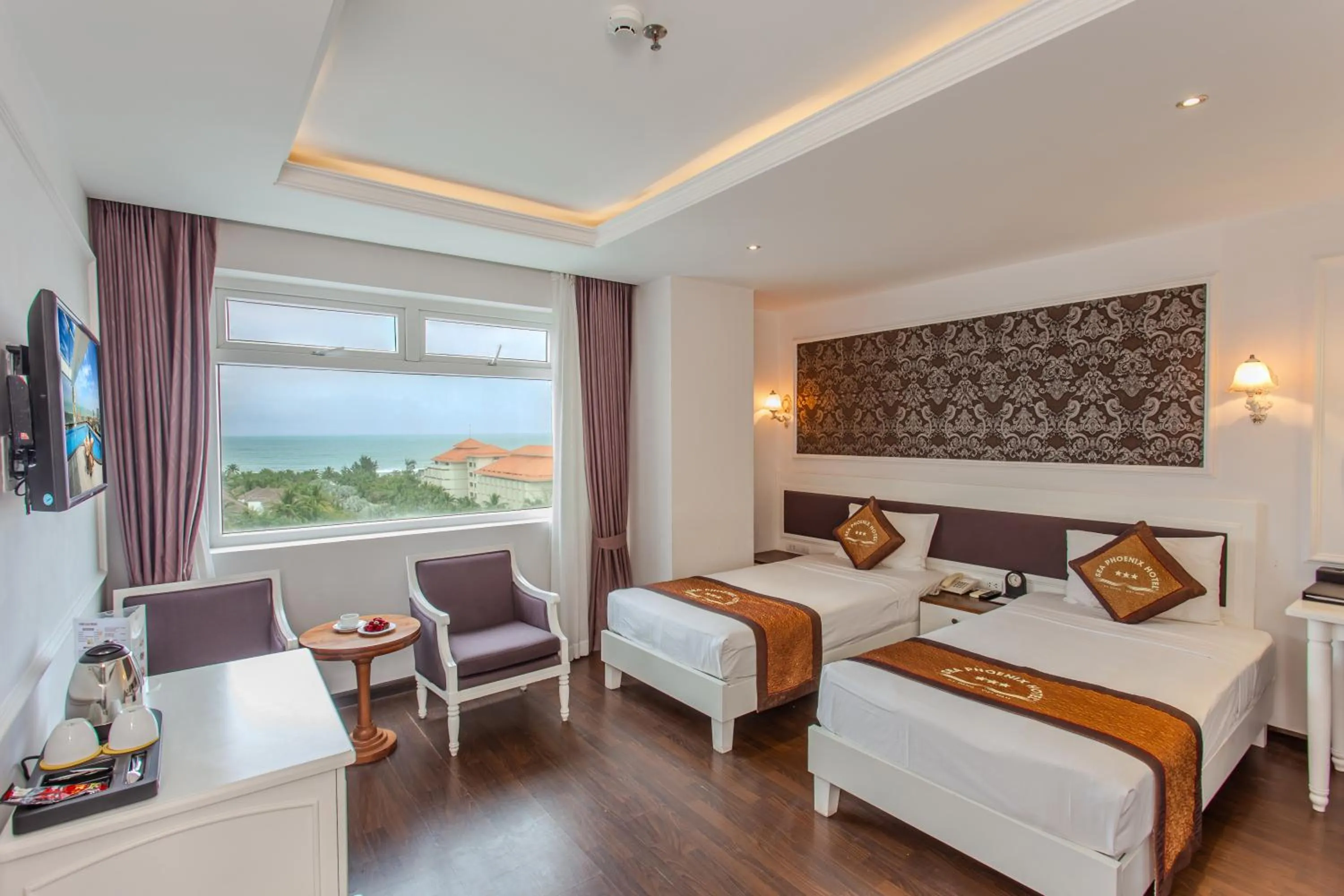 Bed in Sea Phoenix Hotel Da Nang