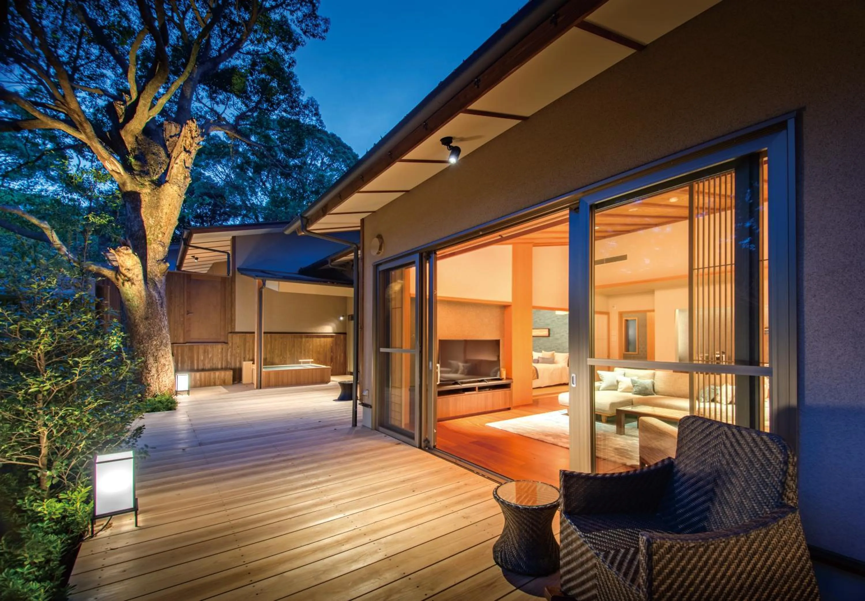 Open Air Bath in ABBA Resorts Izu - Zagyosoh