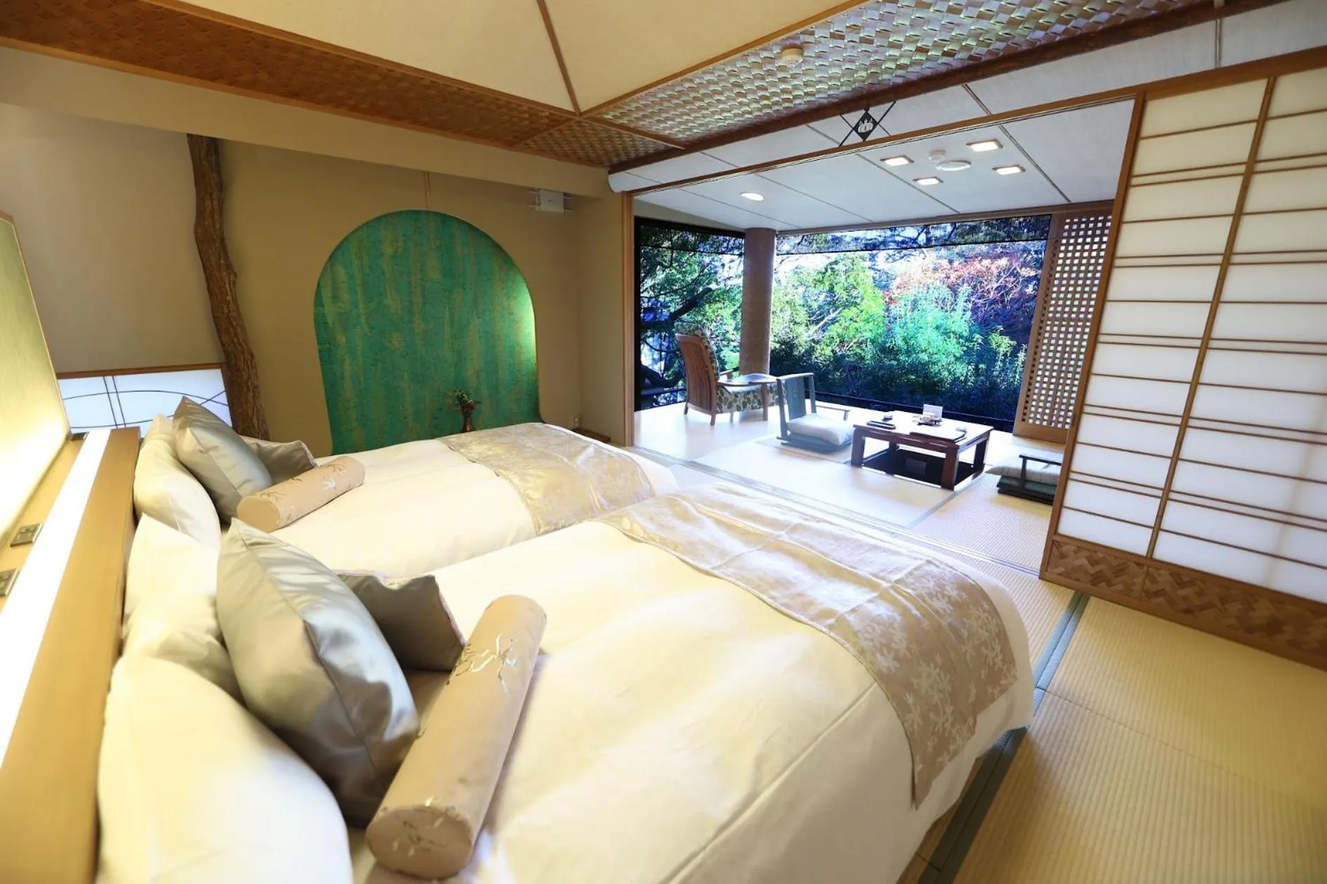 Photo of the whole room, Bed in ABBA Resorts Izu - Zagyosoh