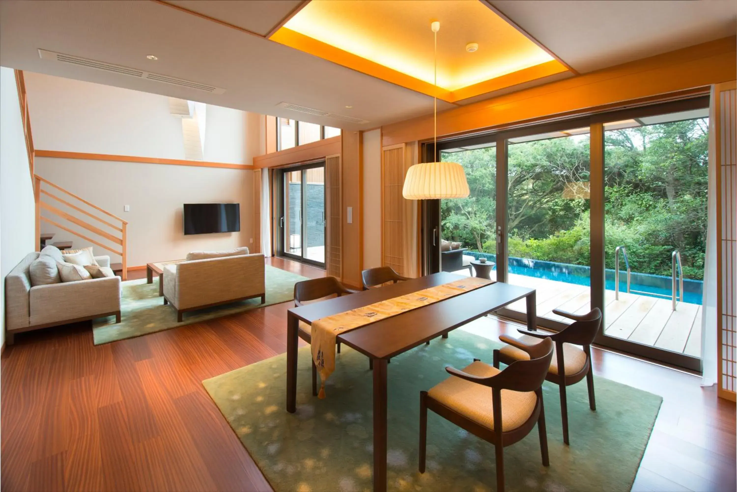 Living room in ABBA Resorts Izu - Zagyosoh Living room in ABBA Resorts Izu - Zagyosoh