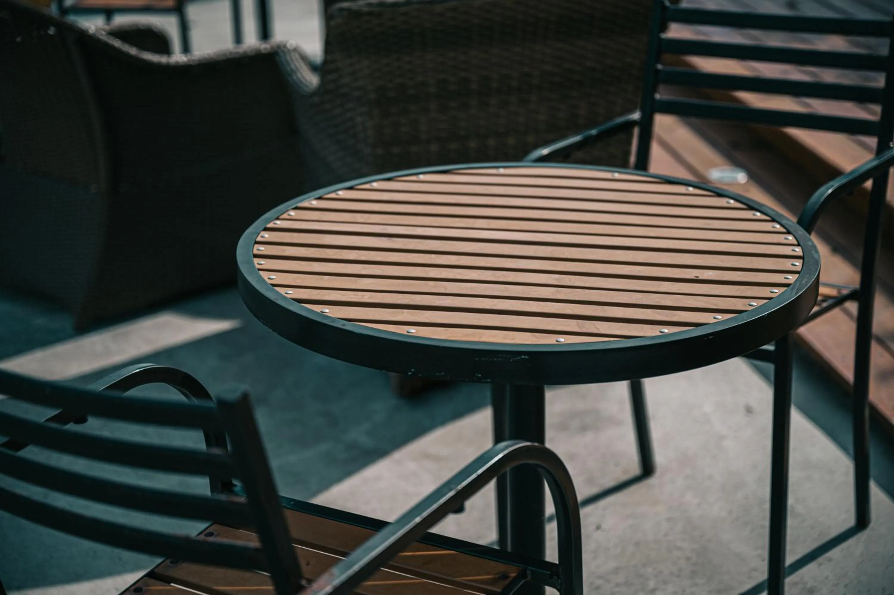 Patio in Sasa Nor Lamour B&B