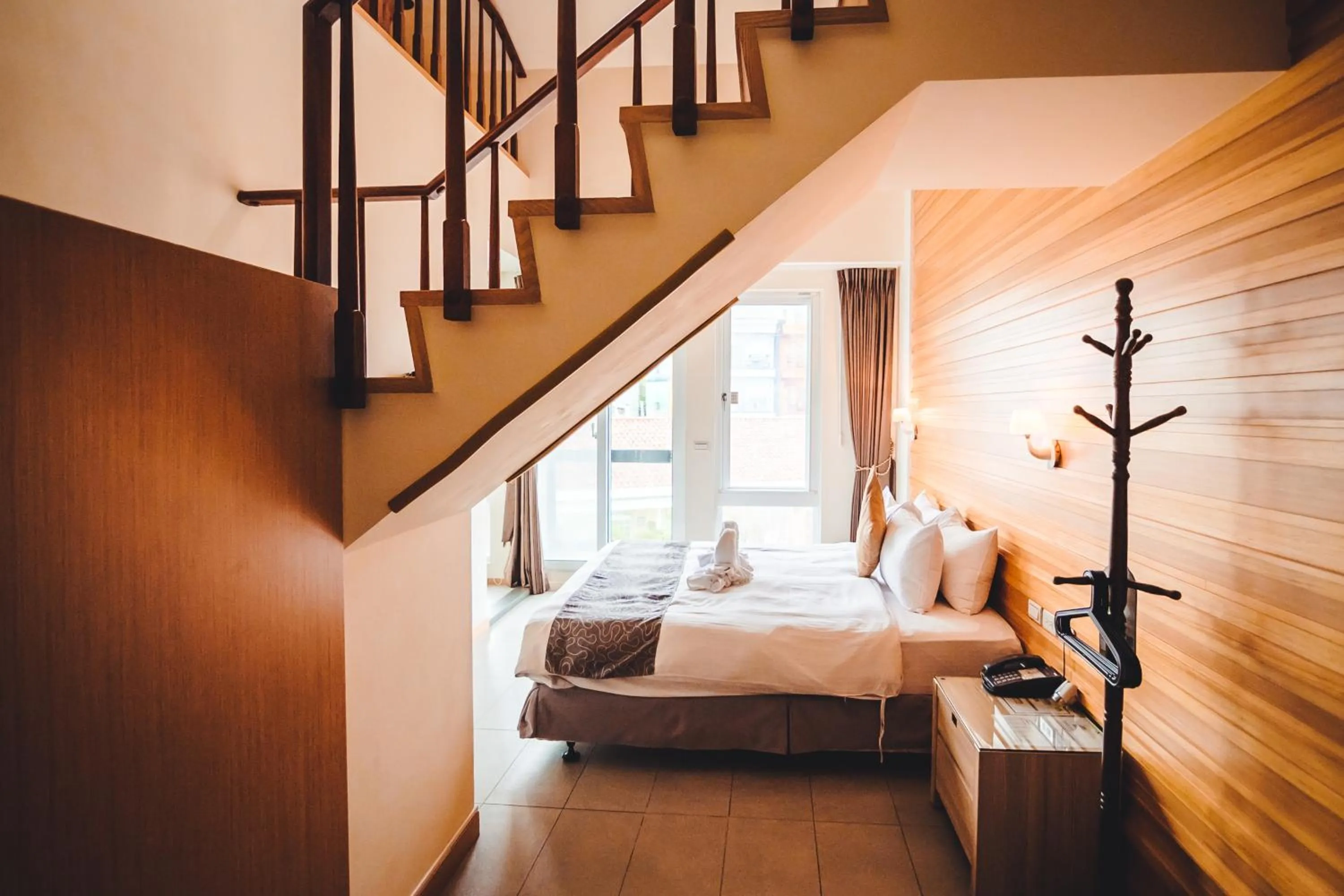 Bed in Sasa Nor Lamour B&B