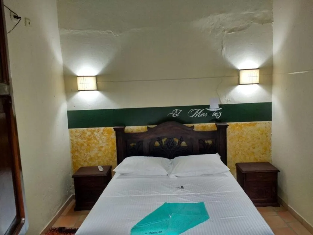 Bed in Hotel El Márquez